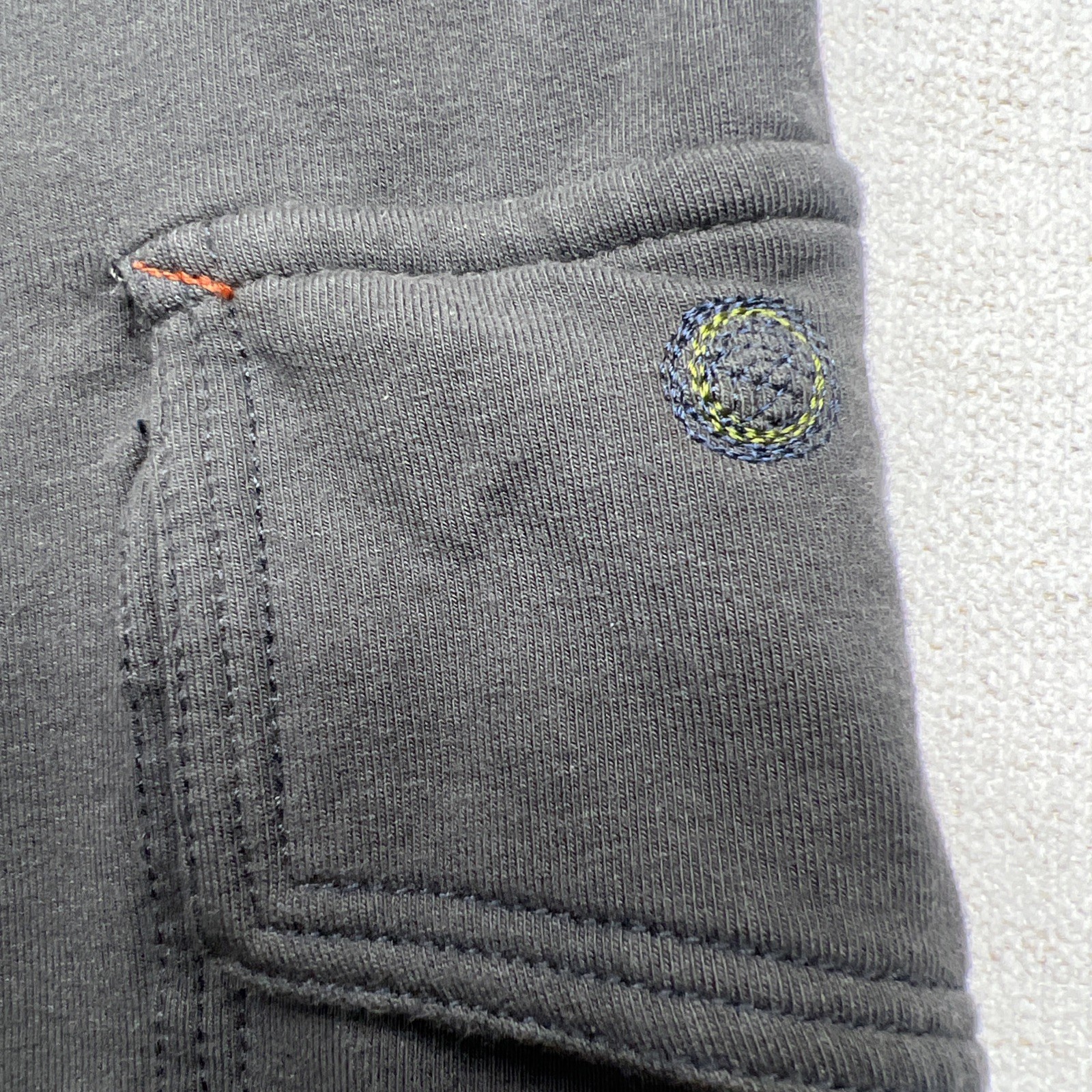 VK Nagrani XL Organic Peruvian Combed Cotton Sweatpants Lounge Pants Gray