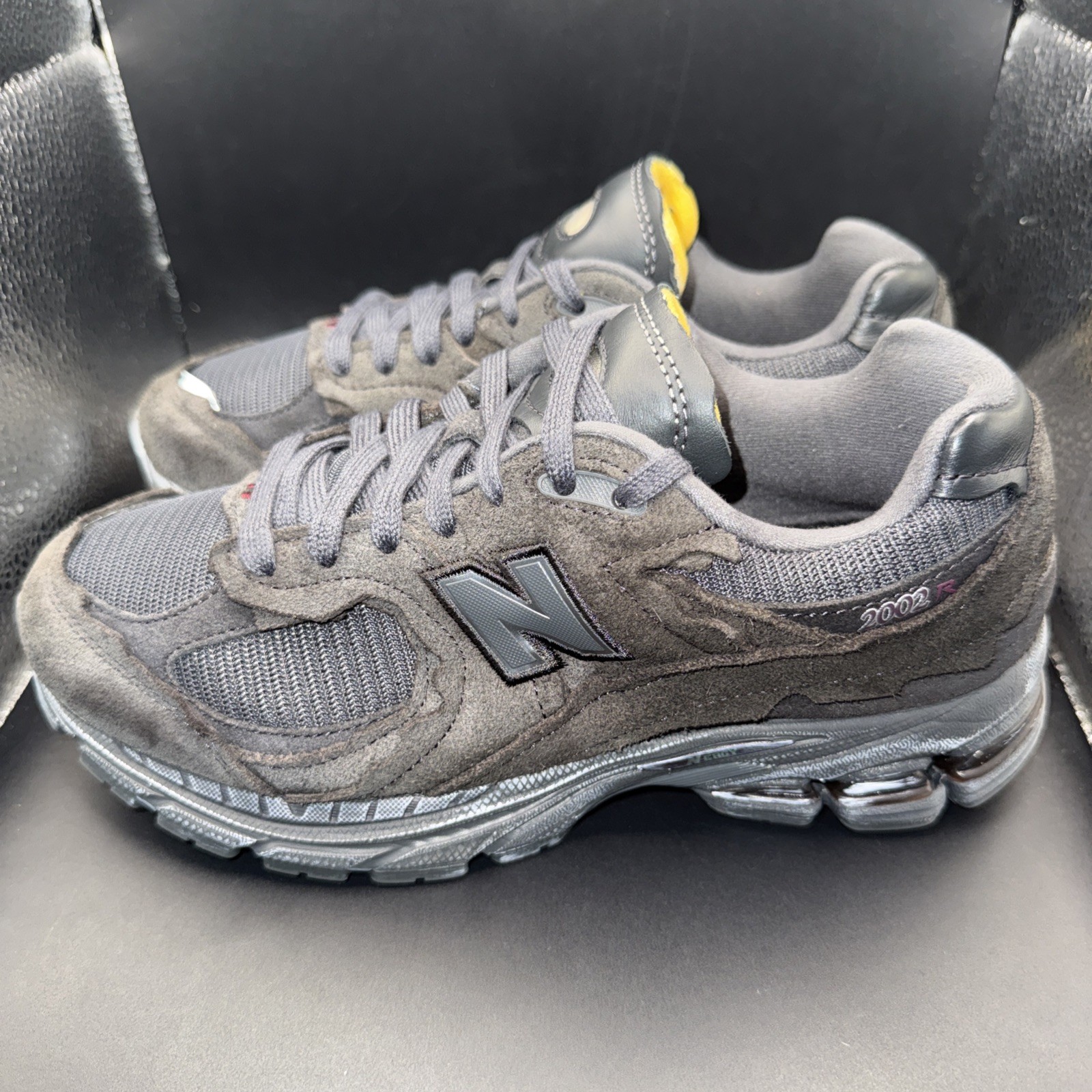 Size 5 – New Balance 2002R Protection Pack-Phantom, M2002RDB, Very Clean, No Box
