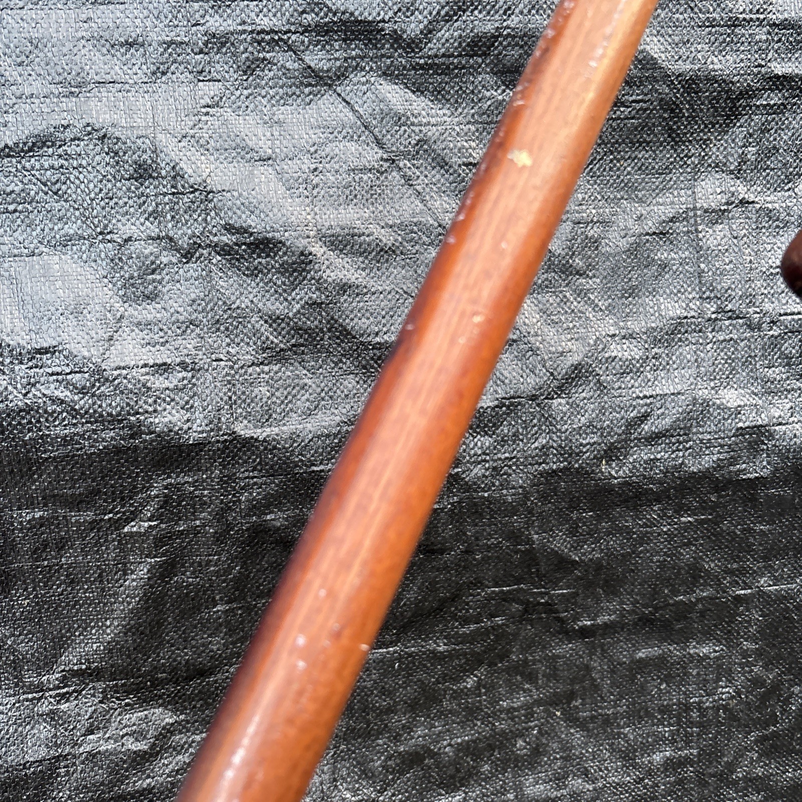 Vintage Hardwood Walking Cane 35 1/2”