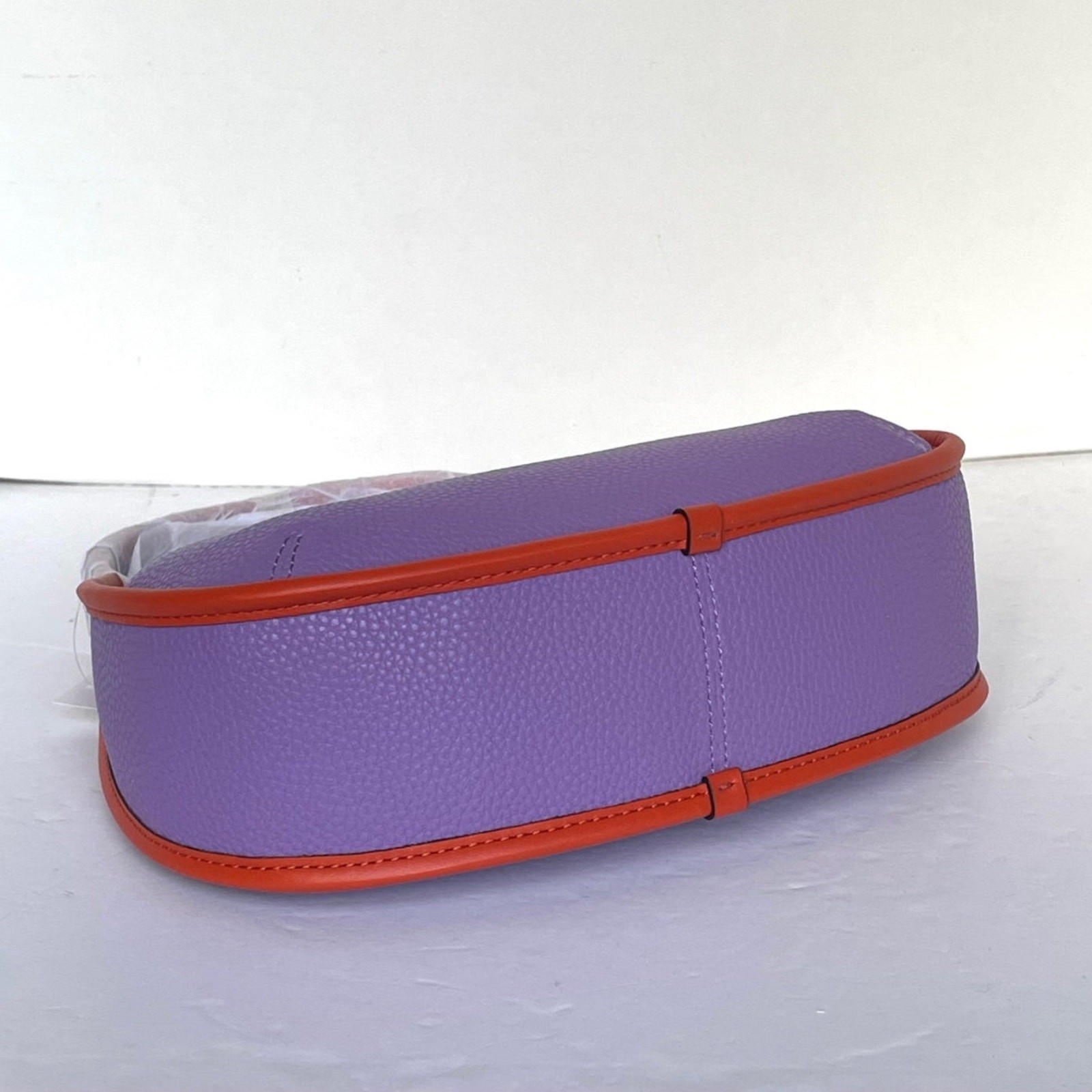 Coach Coachtopia Ergo Shoulder Bag CK112 Iris Purple Sun Orange Leather 90s