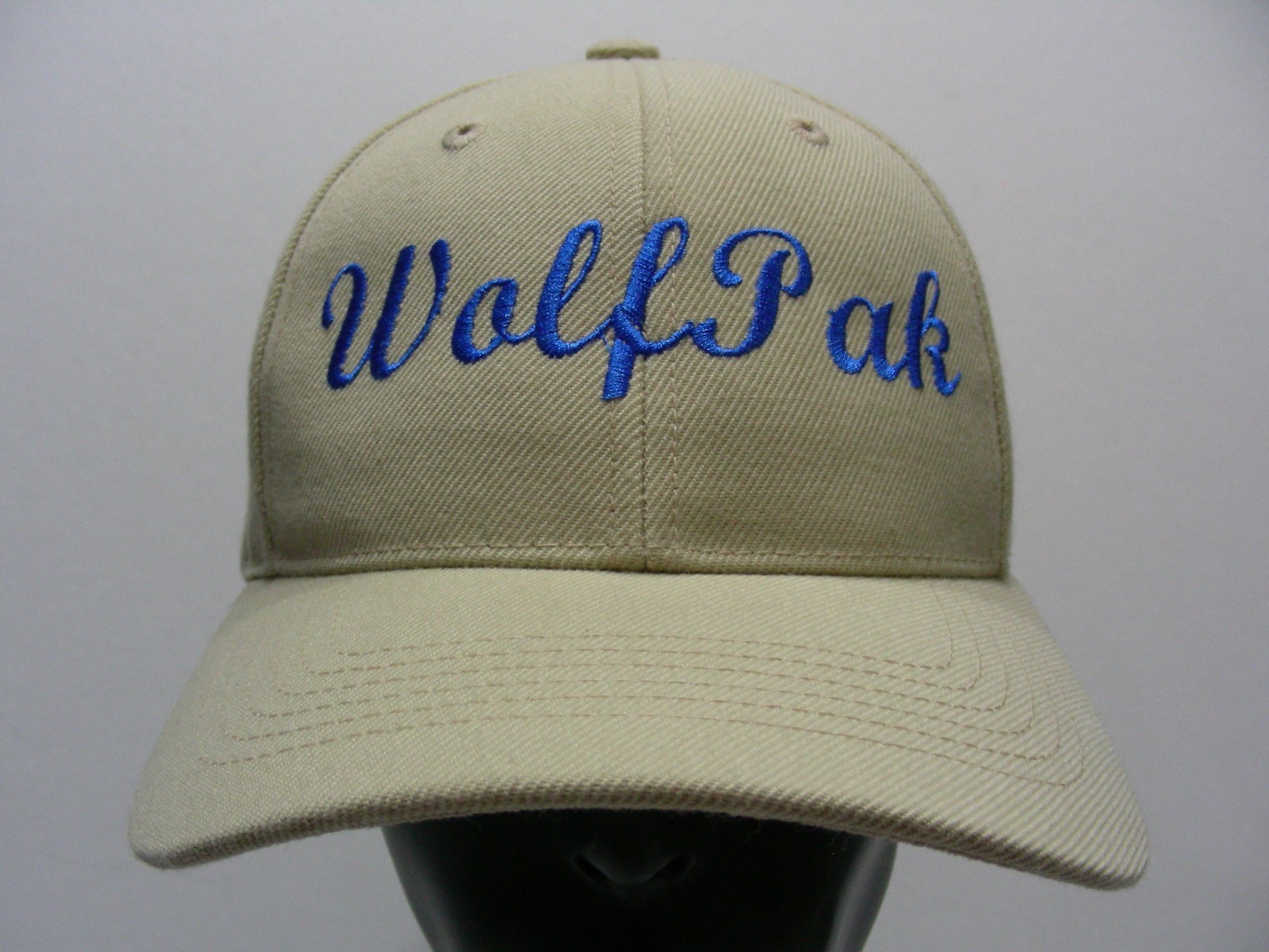 WOLFPAK – ZEFPAK – BEIGE – LIDS – ONE SIZE ADJUSTABLE BALL CAP HAT!
