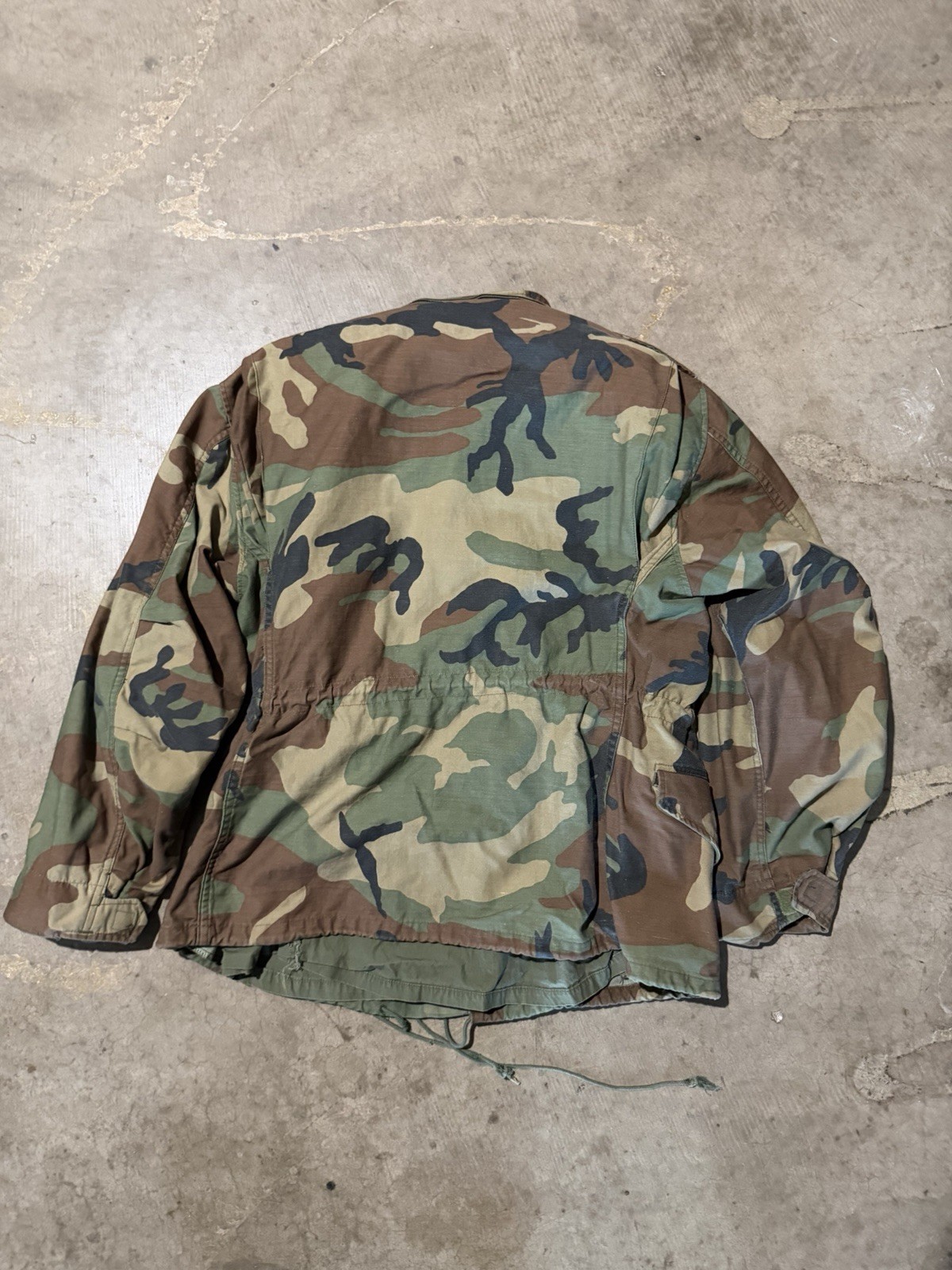 1986 DLA M65 Woodland Jacket Size L