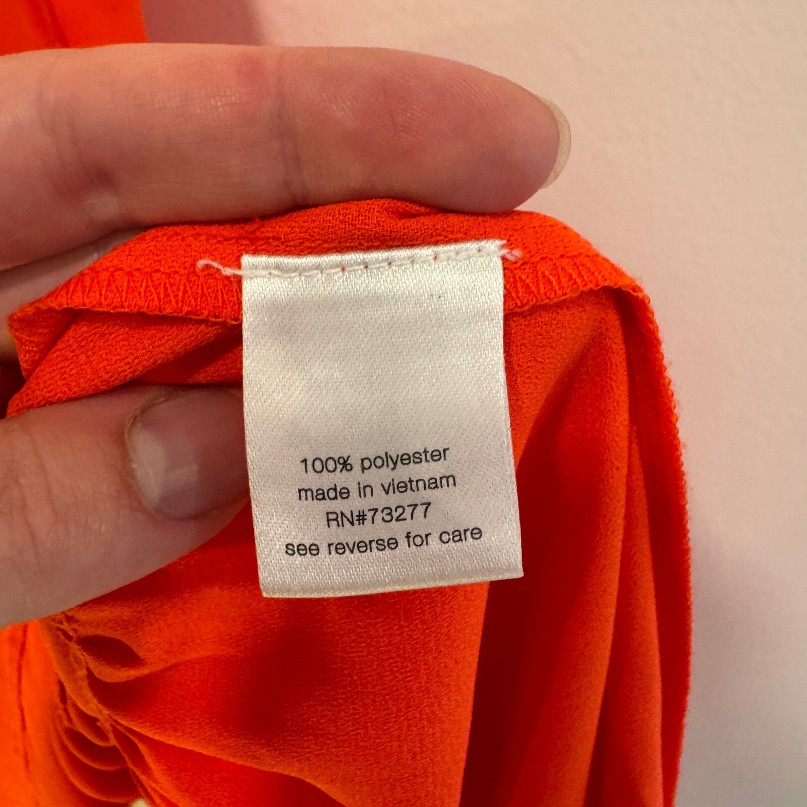Elizabeth and James Maxi Tank Dress Tiered Flame Orange XL Vibrant Bold Chic