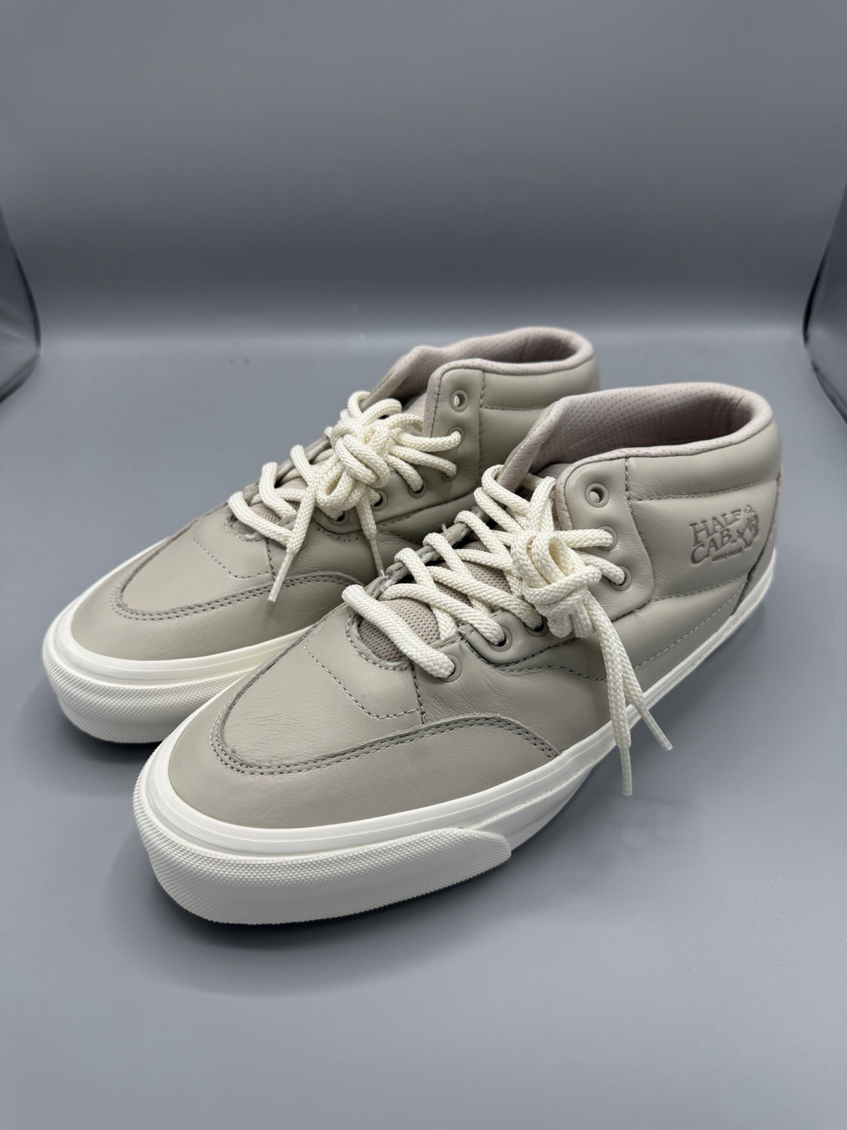 Vans Otw Half Cab Reissue 33 F Men’s Skate Shoe Gray White Sneaker