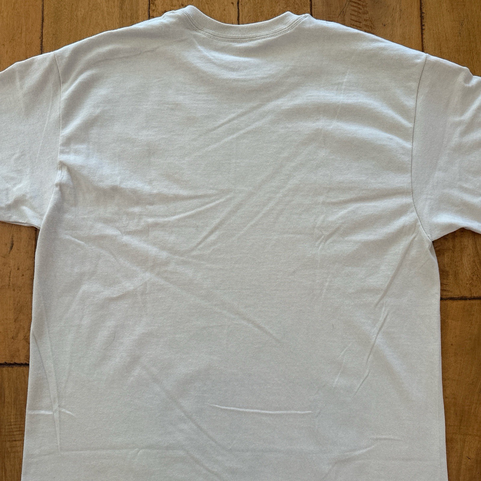 Laguna Beach LSD Graphic Art White Cotton Men’s Crew Neck T-Shirt