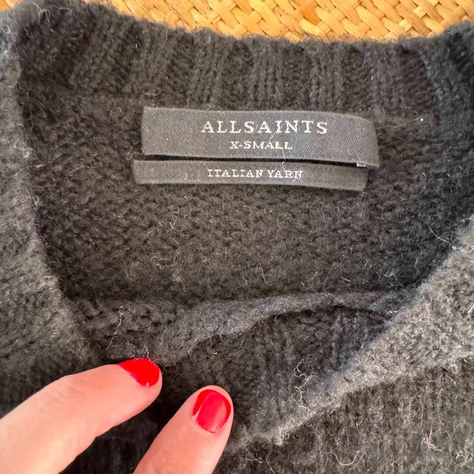 All Saints Lou Uno Colorblock Sweater