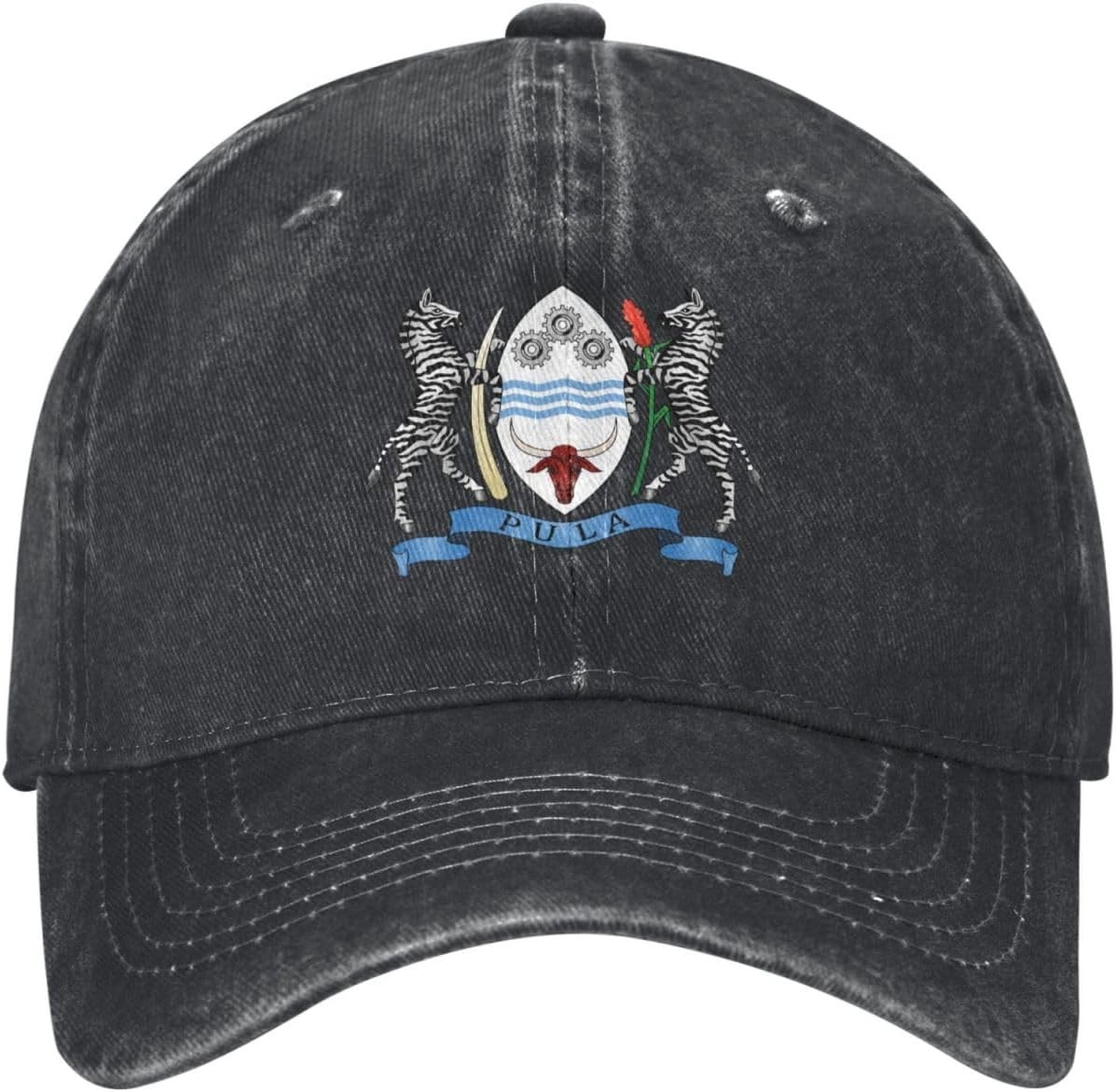 Coat of arms of Botswana Baseball Cap Personalized printed unisex baseball cap