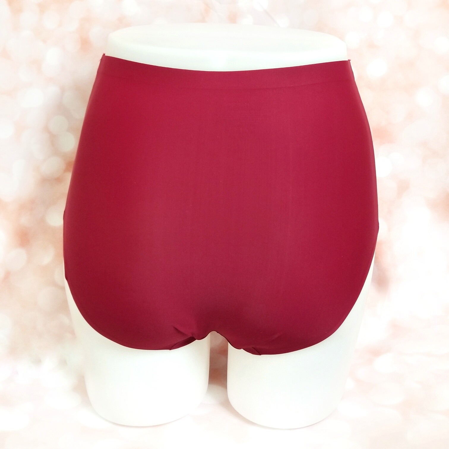 Women High Waist Flower Soft Polyamide Laser Cut No show Seamless Brief Panties