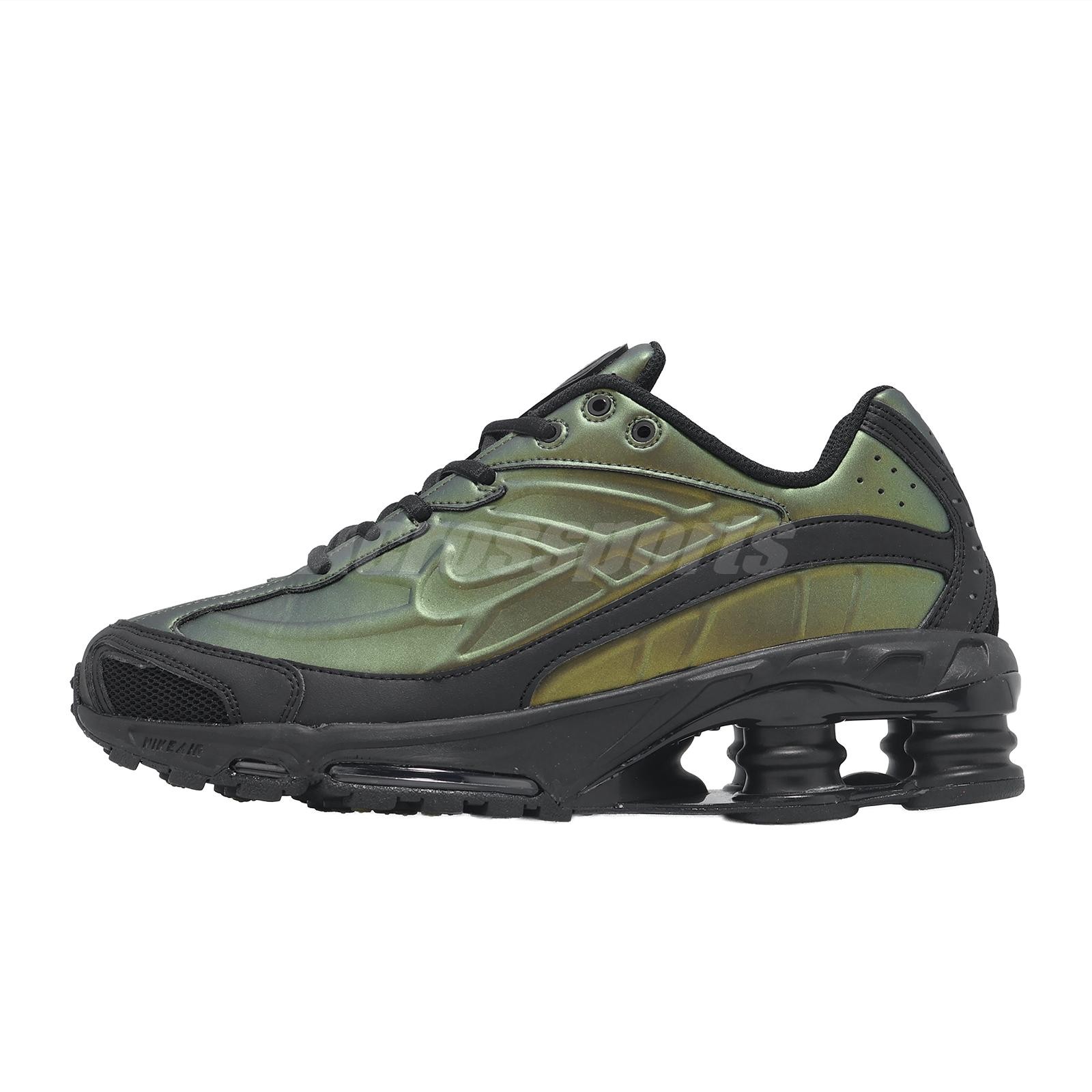 Nike Shox Ride 2 Black Olive Cargo Khaki Men Casual Shoes Sneakers IH4468-001