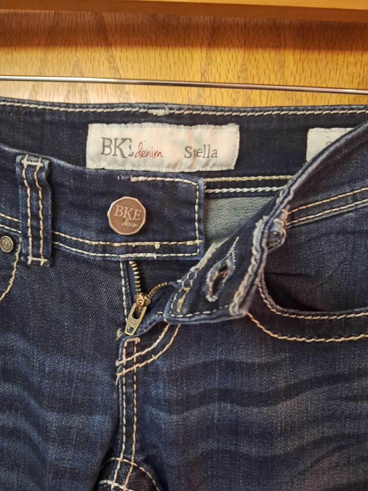 BKE Denim Women’s Pre-owned Jeans ~ Stella ~ Stretch/Skinny Jeans Size 24 × 33.5