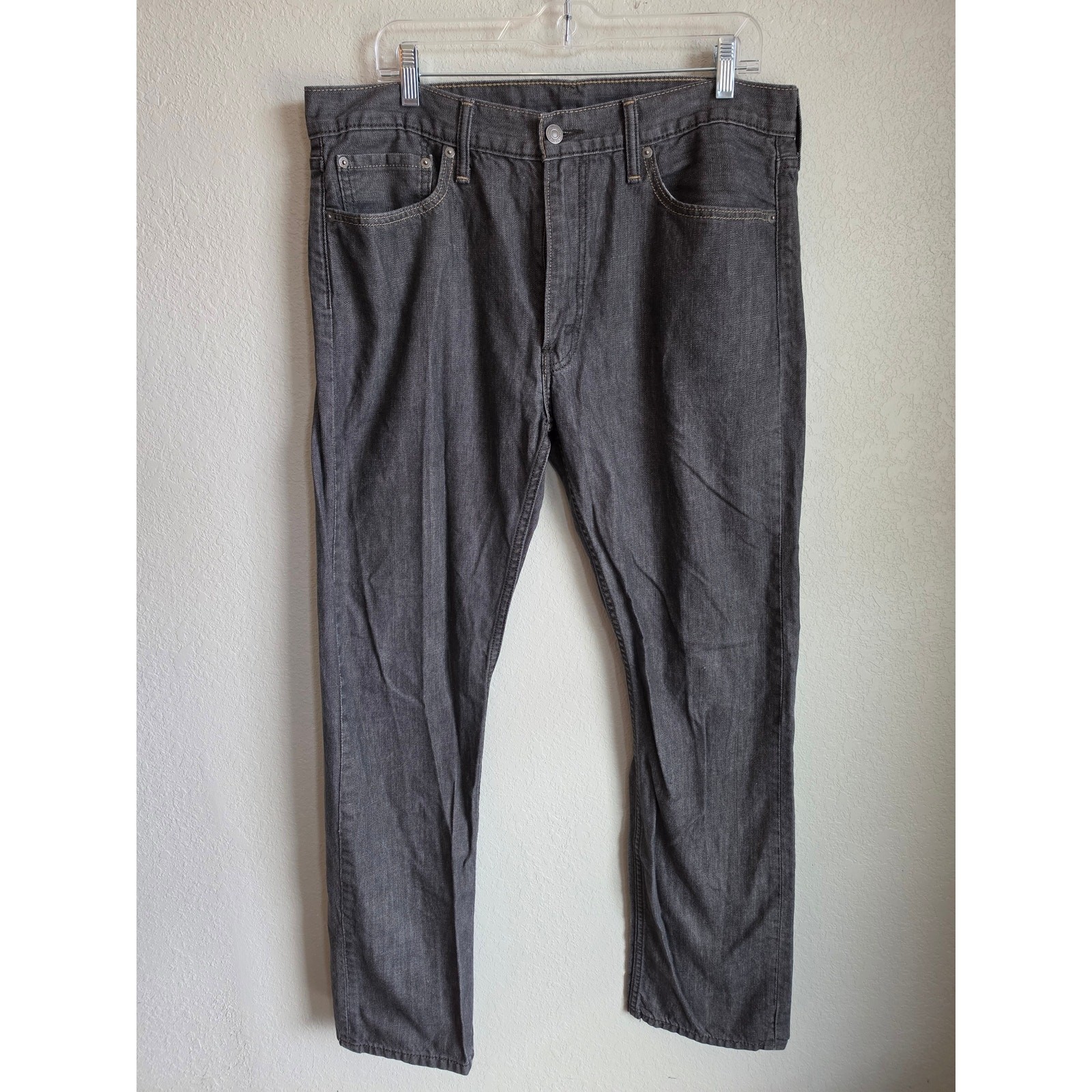 MENS LEVIS 513 SLIM STRAIGHT LEG JEANS SIZE 36 X 34 EXCELLENT