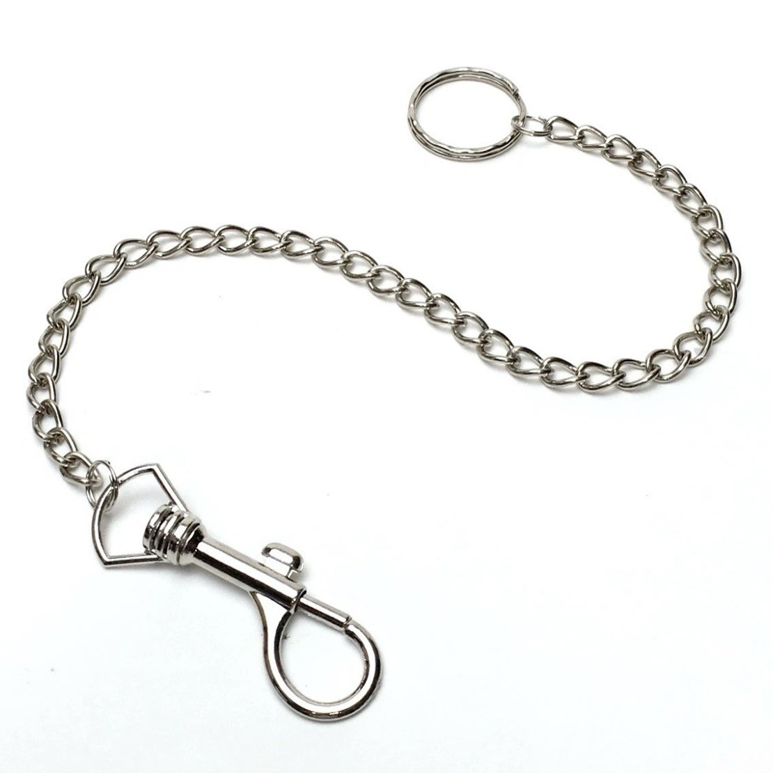 10.6″ inch SnapHook Key Chain Belt Loop Wallet Metal Chain Anti-Pickpocket