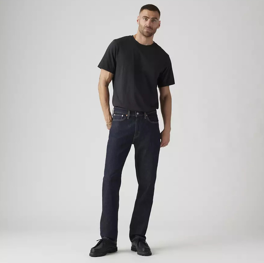 LEVI’S 514 Straight Men’s Jeans, Cleaner – Dark Wash – Stretch