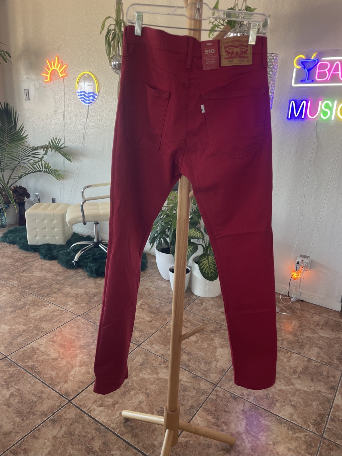 Levi’s 510 Skinny Red Size 31 X 32 New With Tags❤️‍🔥❤️‍🔥❤️‍🔥❤️‍🔥❤️‍🔥￼