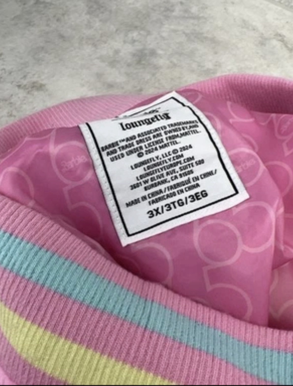 Loungefly Barbie 65th Anniversary Bomber Jacket- See Pics