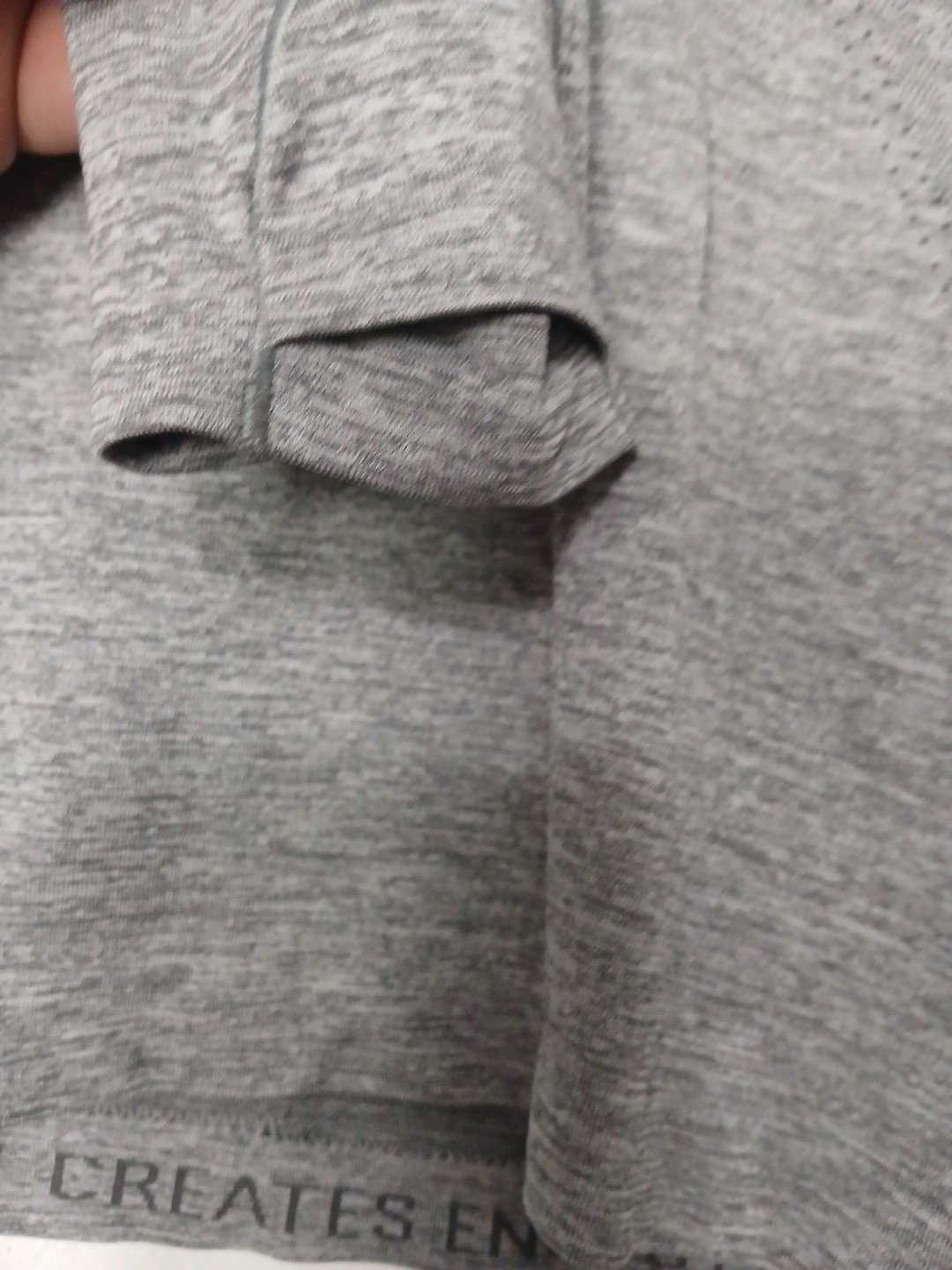 Lululemon Swiftly Tech Long Sleeve 2.0 Race Size 4 SLTE/WHT Slate 75099
