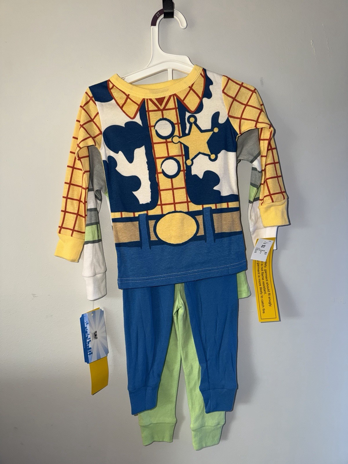 4pcs TOY STORY PIJAMAS SET Disney Pixar Size 2T