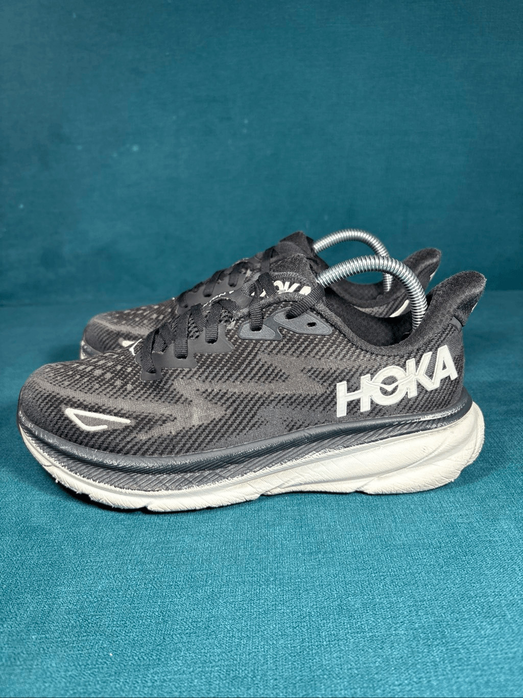 Hoka One One Clifton 6 Running Shoes Black Women’s 8.5B EU 40 2/3 Road Running
