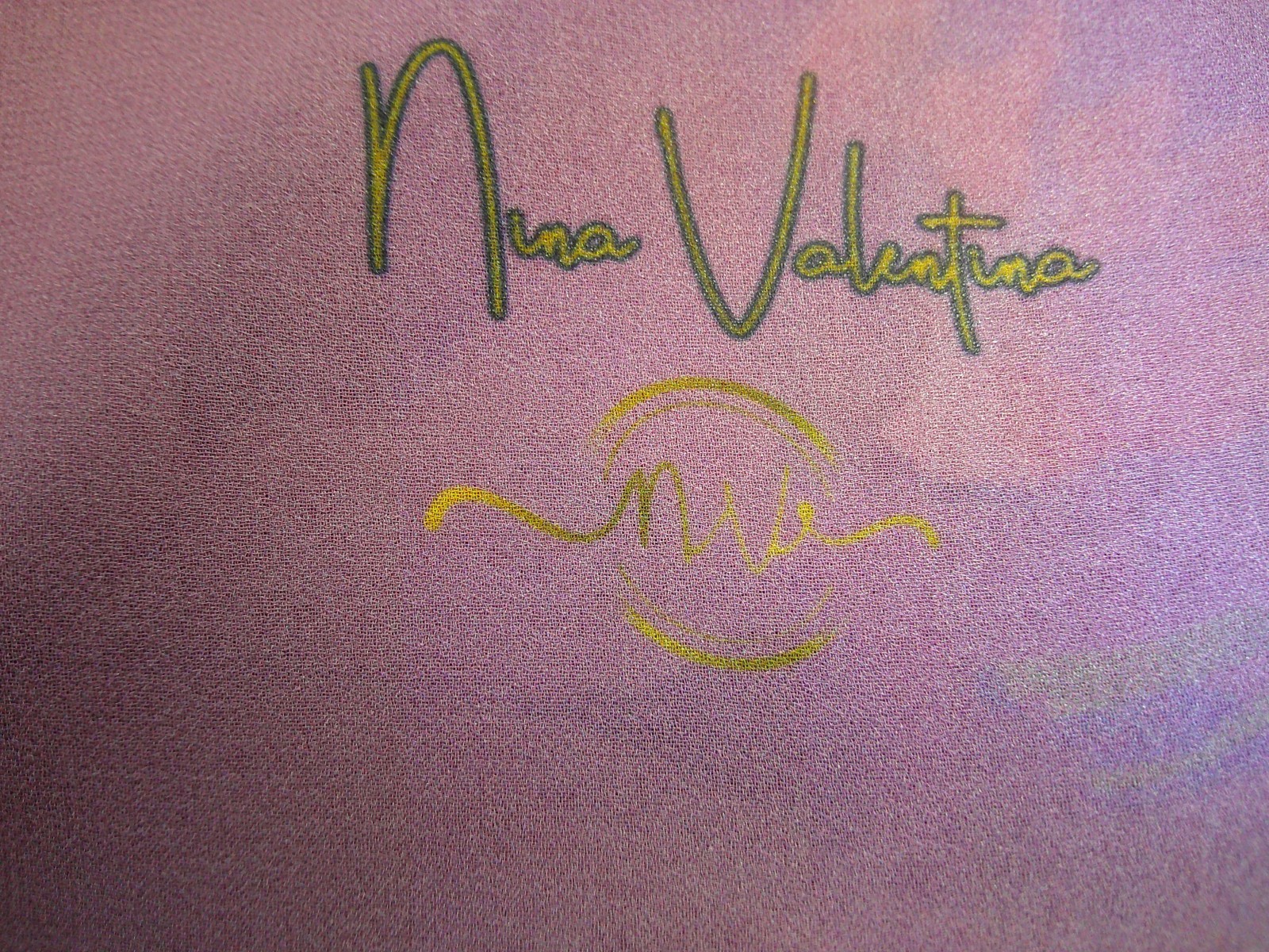 NINA VALENTINA LARGE PINK PURPLE WATERCOLOR FLORAL 70 X 26.5 IN SCARF HIJAB EUC