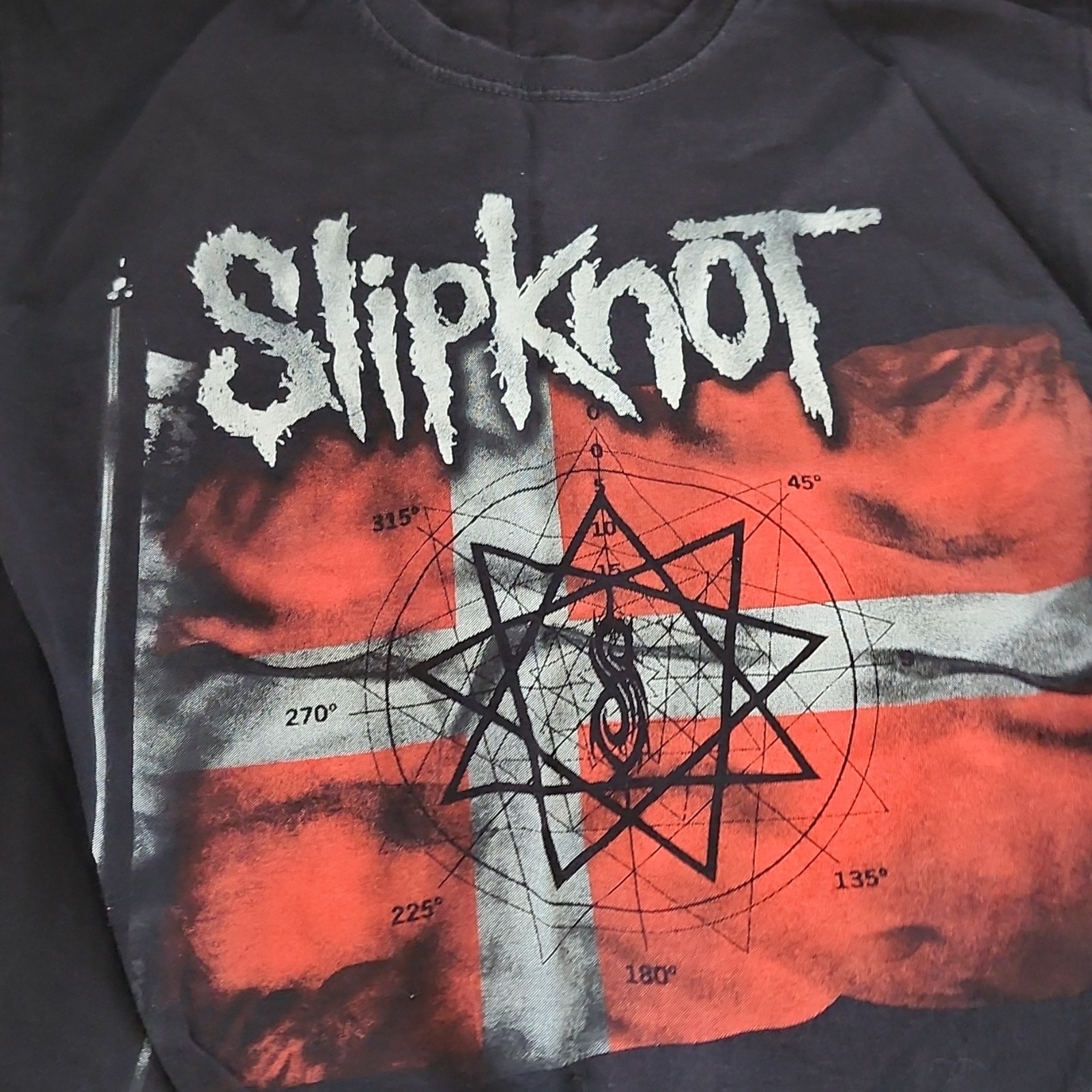 Slipknot Small Tour T-shirt 4-17-13 Roskilde, DK