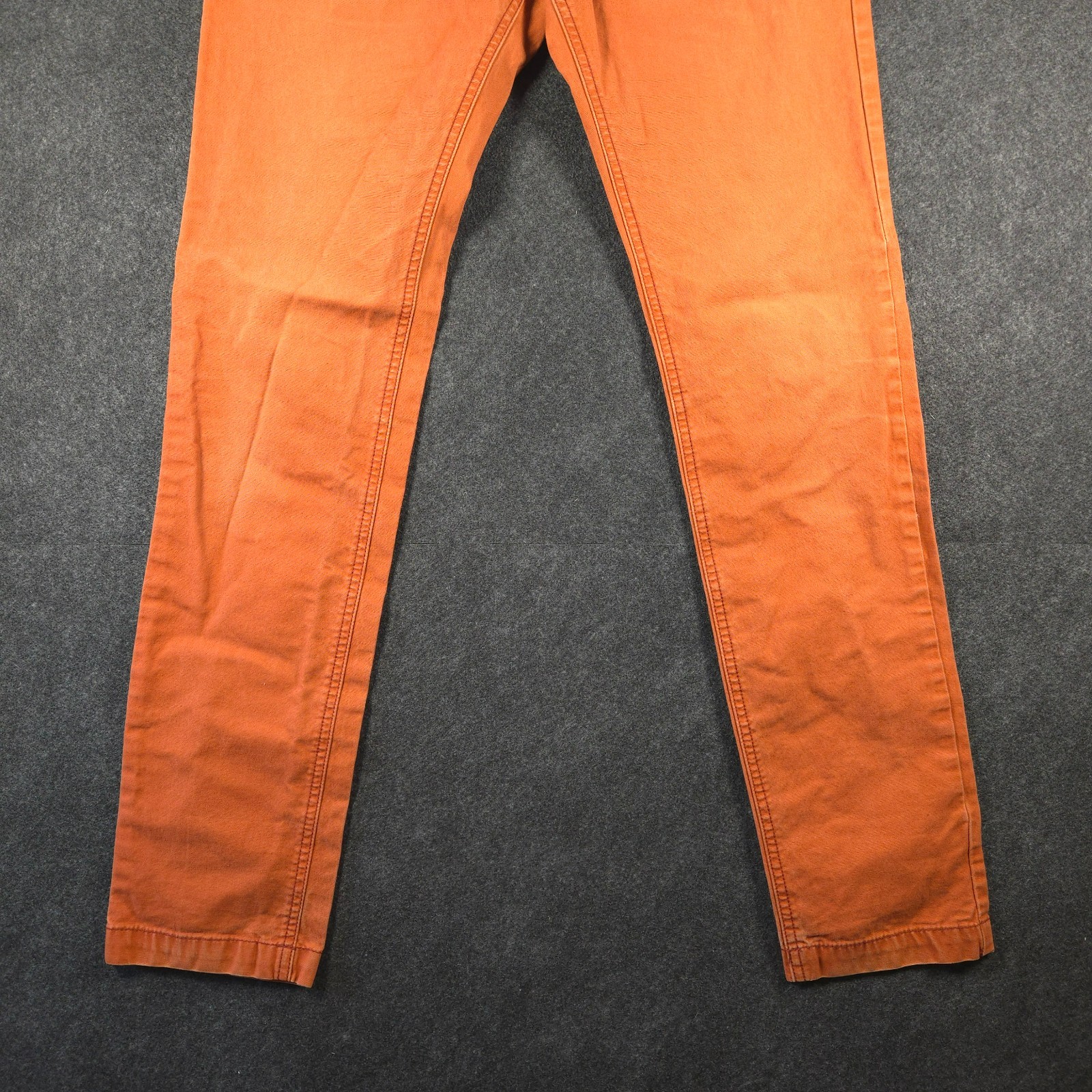 Prana Pants Size 28×32 Organic Cotton Burnt Sienna Slim Fit Medium Wash