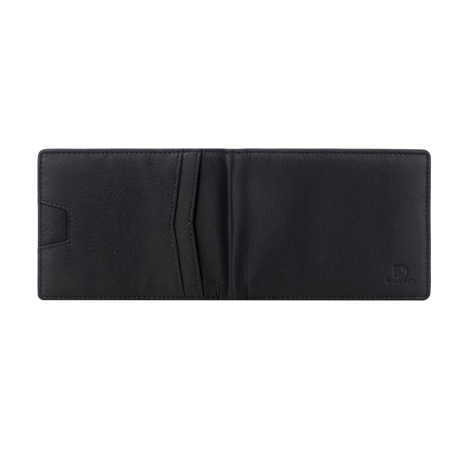 Dulvis RFID Blocking Nappa Leather Wallet for Men – Genuine Black