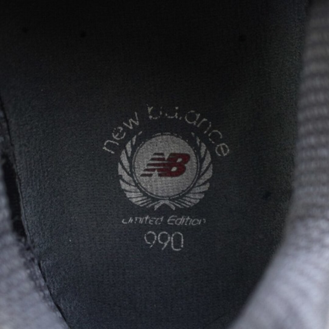 New Balance 990V4 Sneaker Shoe Mesh Suede 27cm (10.63 in) Gray SI9 Used e7f83c09