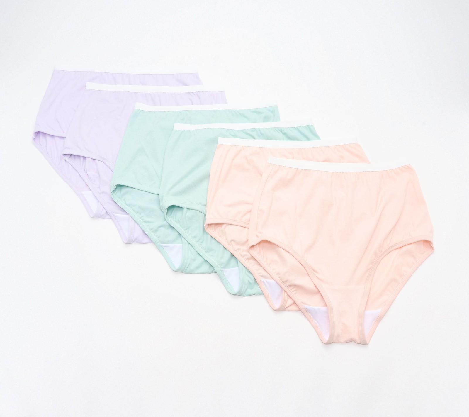 Gloria Vanderbilt Women’s Panties Sz 6 Breezies Original Multi-colored A632206