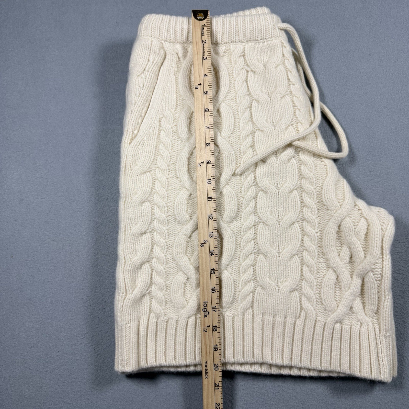 Todd Snyder Woolrich Cable Knit Shorts Sz XL 100% Merino Wool Cream NWT $428