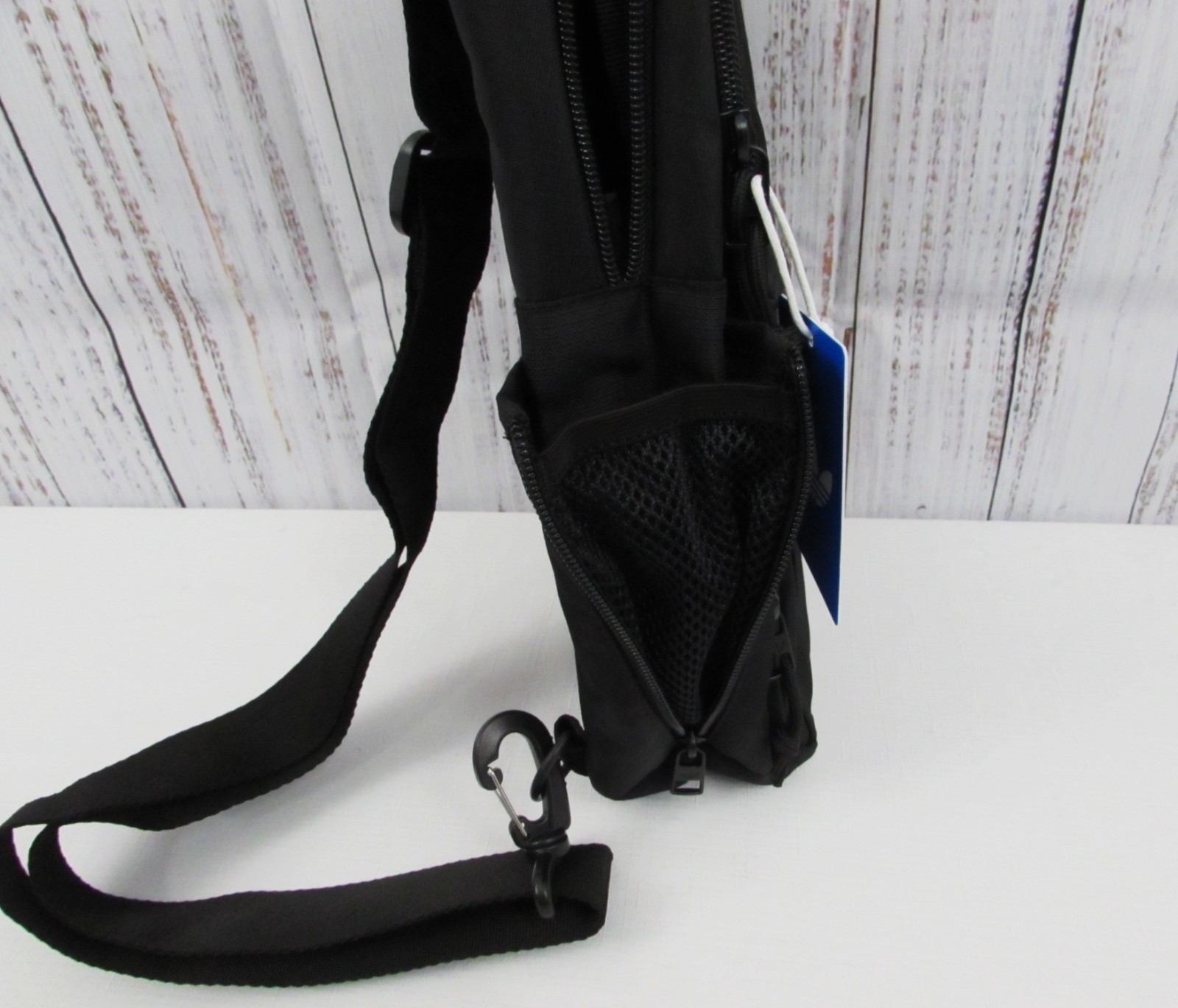 Adidas Utility 4 Sling Bag Multi Pockets JJ7418 Black NWT.