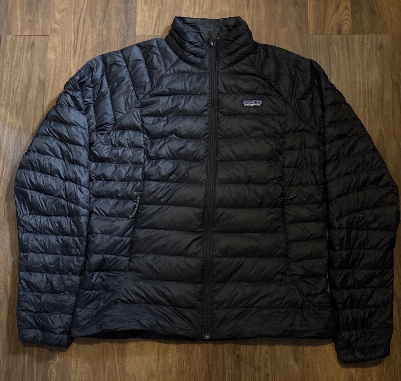 Patagonia Down Sweater Jacket Womens Large Black Puffer STY84684 SP24 MSRP $289
