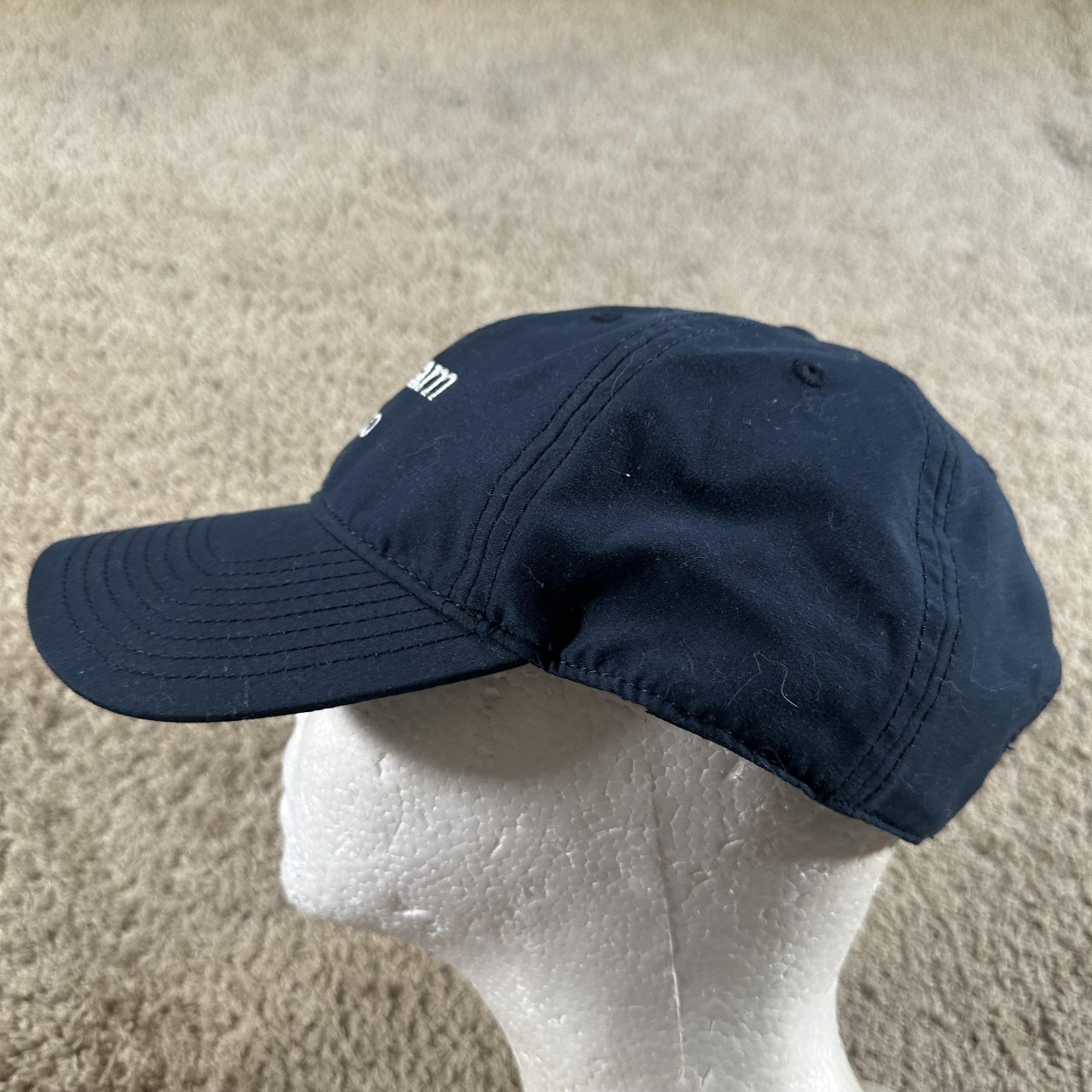 Gulfstream G500 Hat Cap Strap Back Mens One Size Blue Twill Logo Airplane