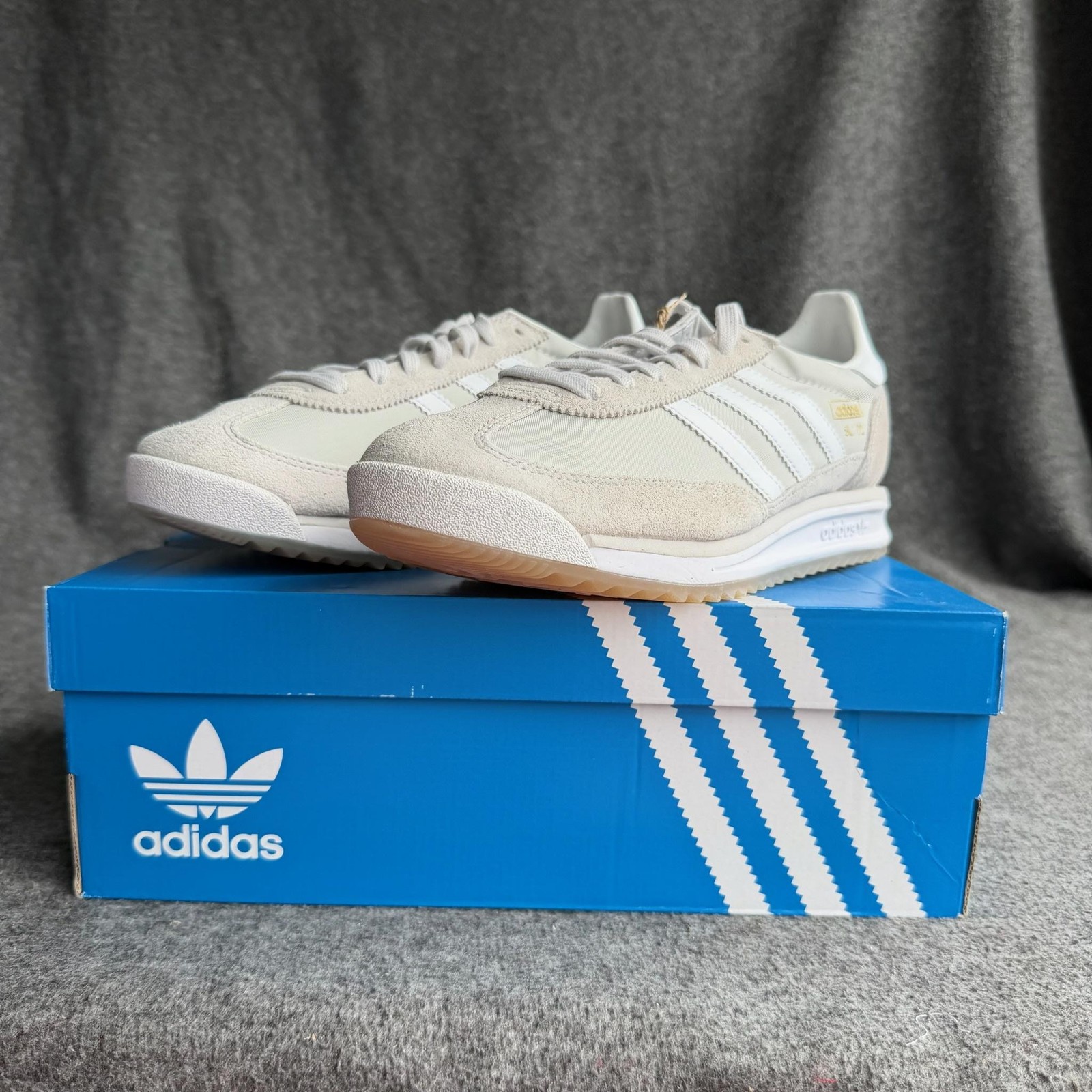 Adidas SL 72 RS “Grey” Mens Size 8.5 Suede Running Sneakers JI1281