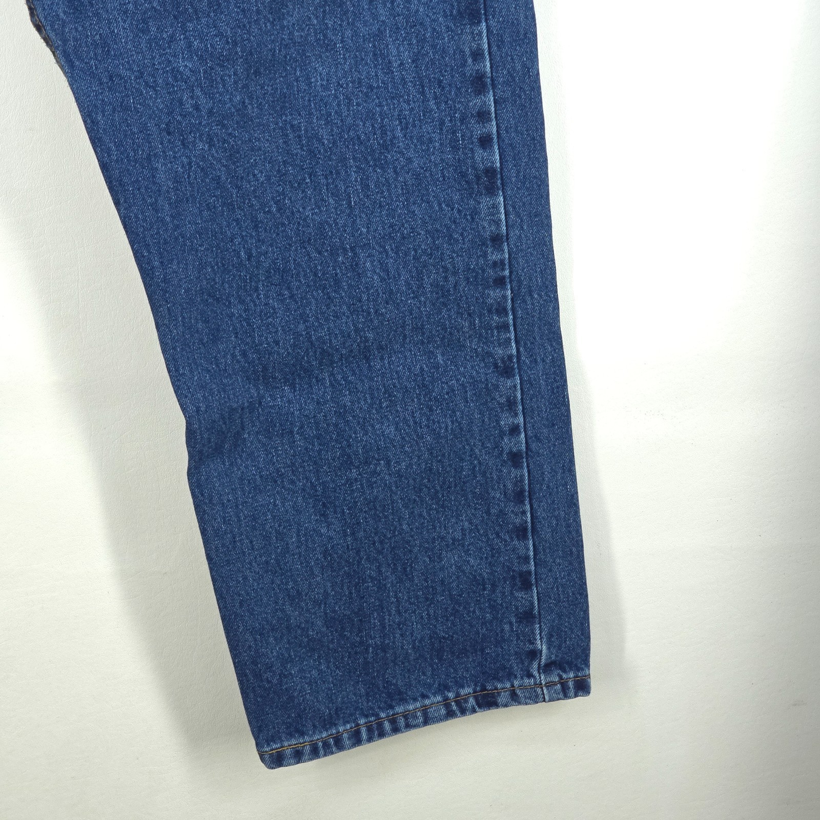 Levi’s 505 Denim Jeans Mens 42×29 (44×29) Dark Wash Regular Fit Straight Leg