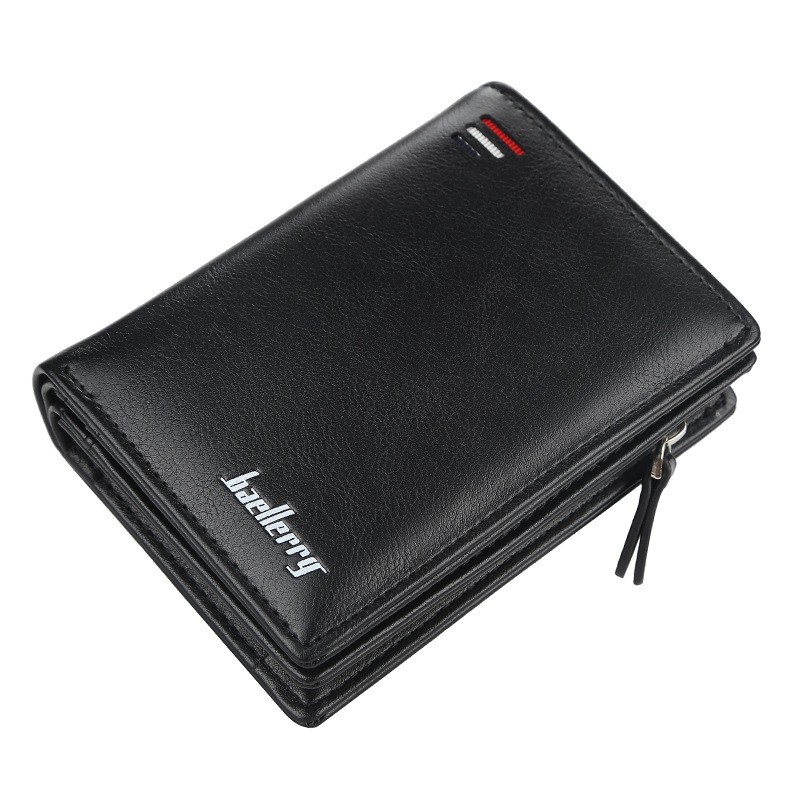 Mens RFID Waterproof Wallet Blocking Leather Credit Card ID Holder Zipper Purse