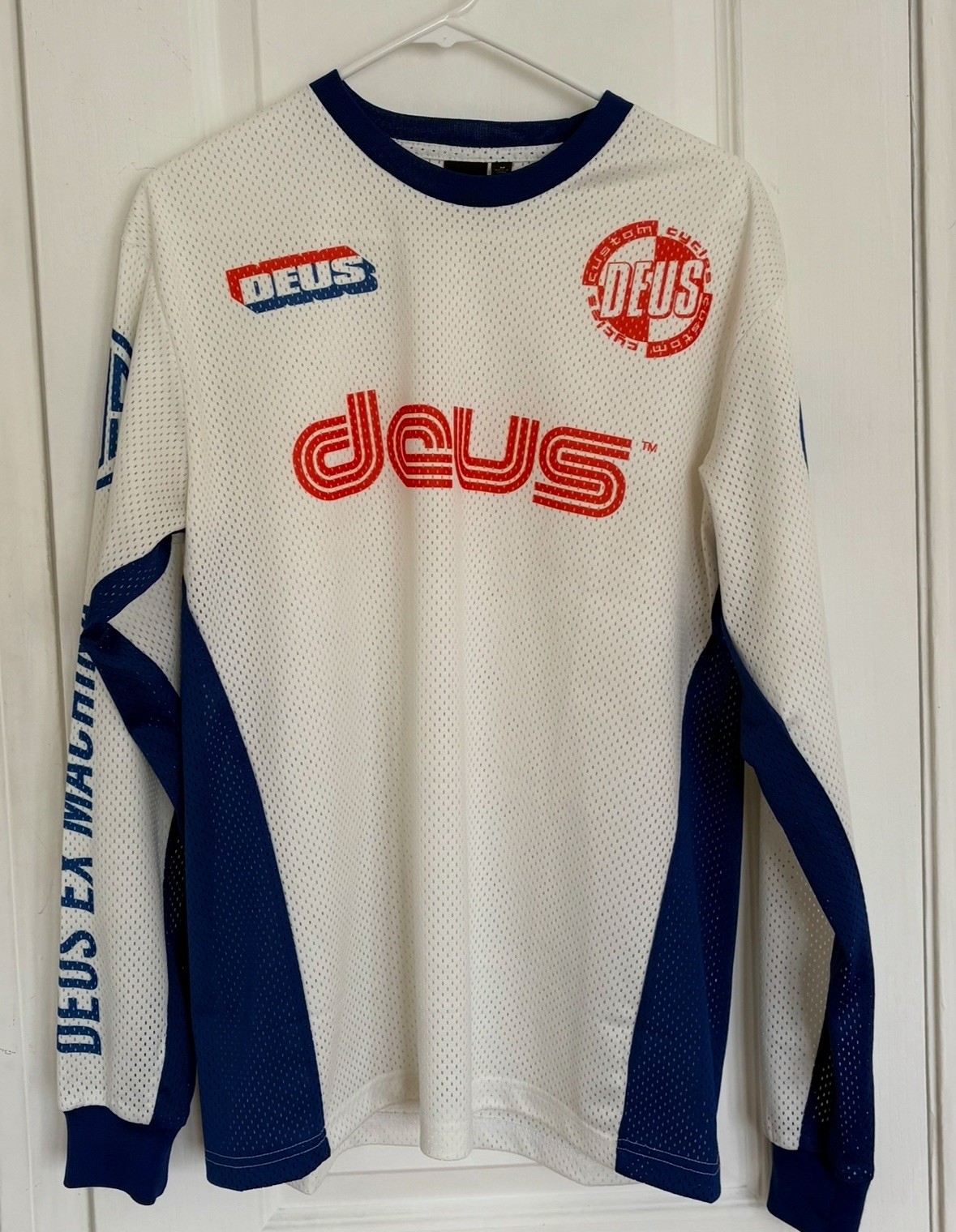 Deus Ex Machina Route One Moto Jersey Cloud Mens M