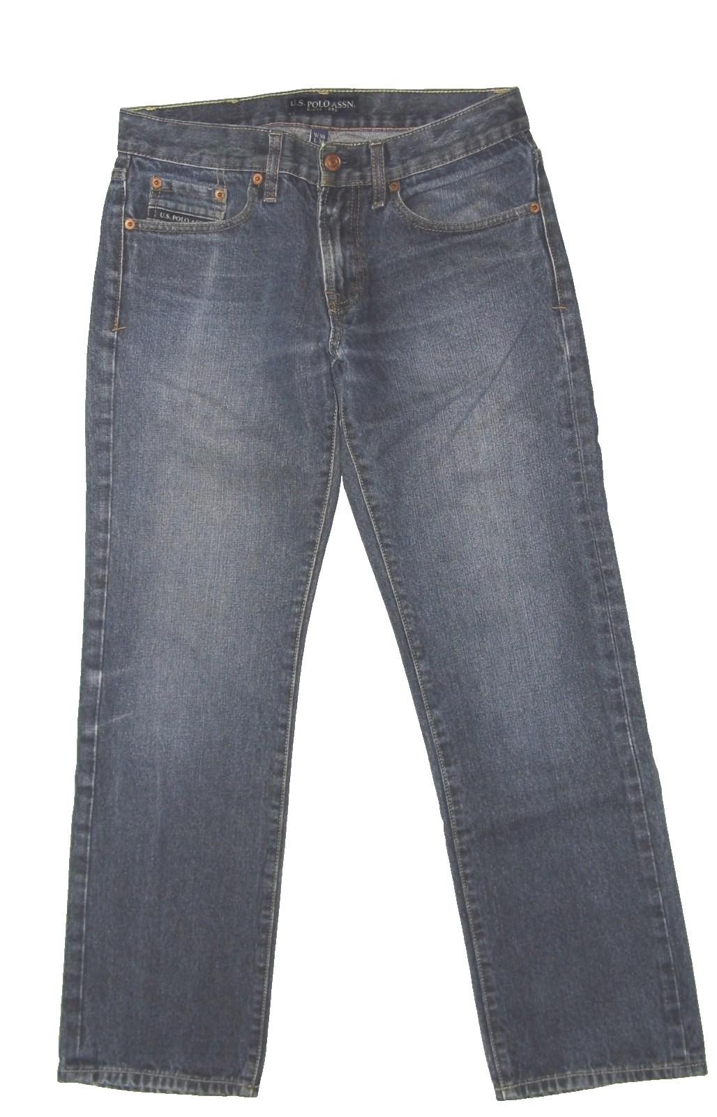 Men’s U.S. Polo assn. low-rise straight leg jeans size 30×30(30Wx29L actual)
