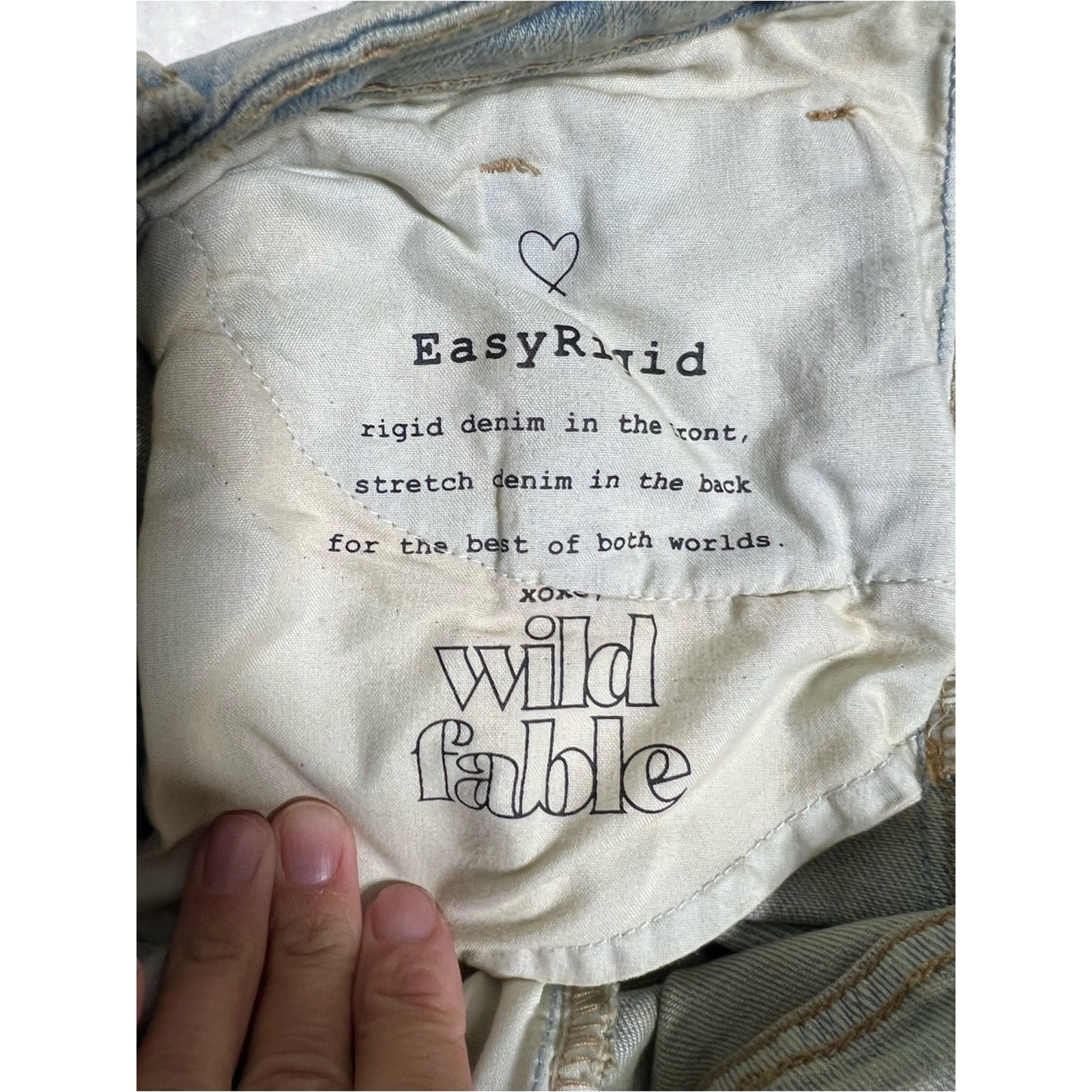 wild fable Light Blue Denim Jeans with Green Brand Tag