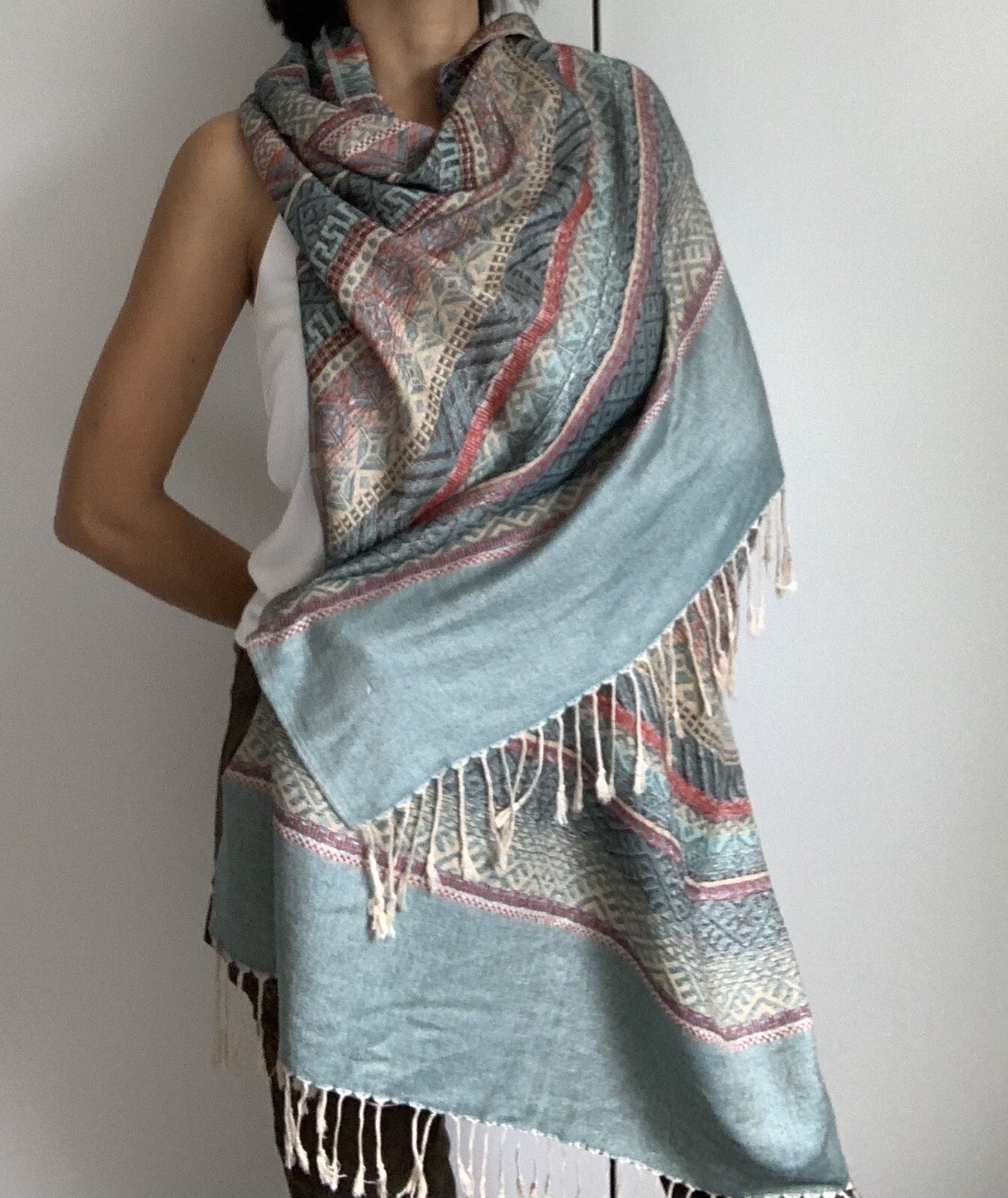Pashmina Scarf Shawl , Is Perfect For Any Season,travel Accessories For Women .