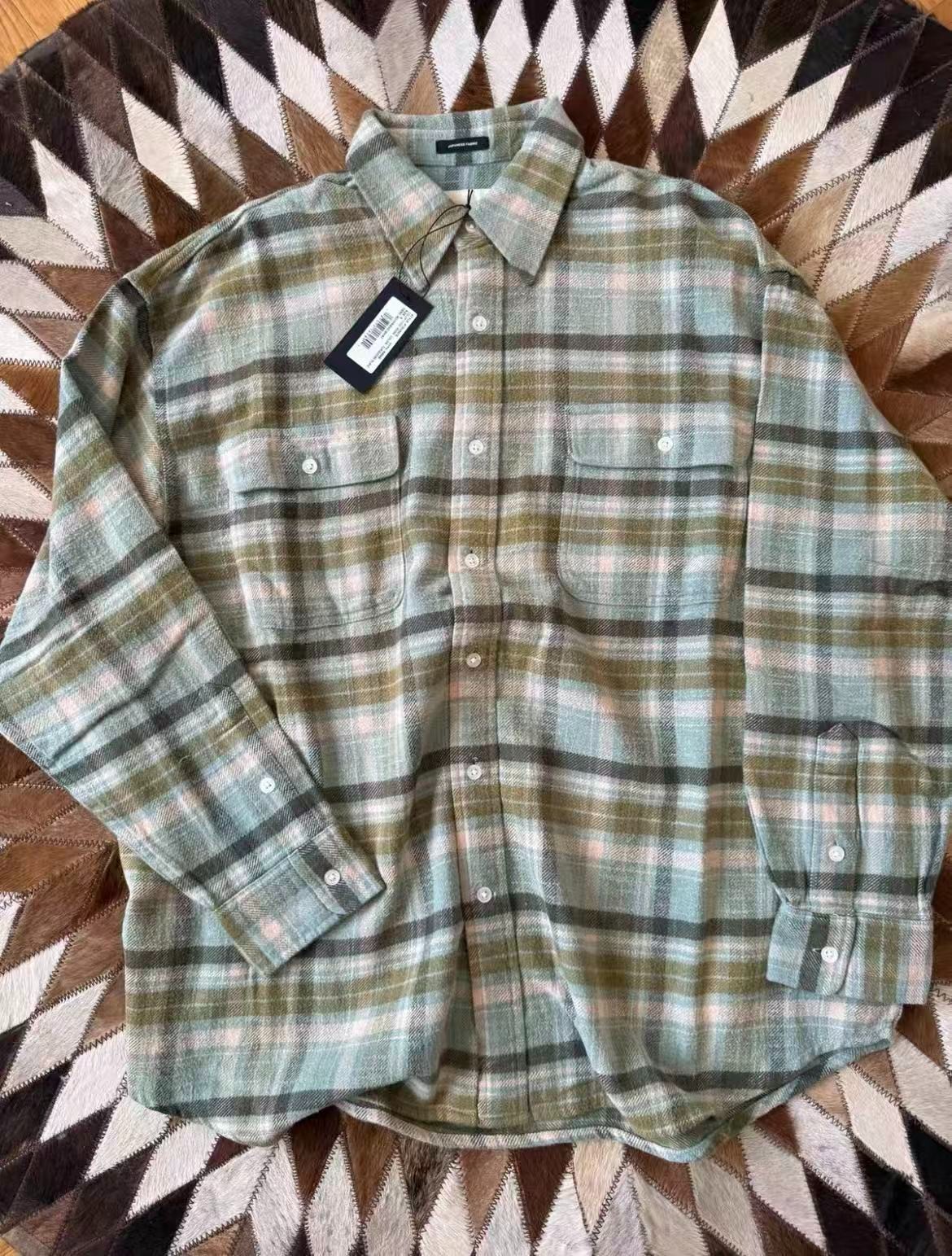 NWT R13 Boyfriend Shirt in Turquoise Plaid Size XS