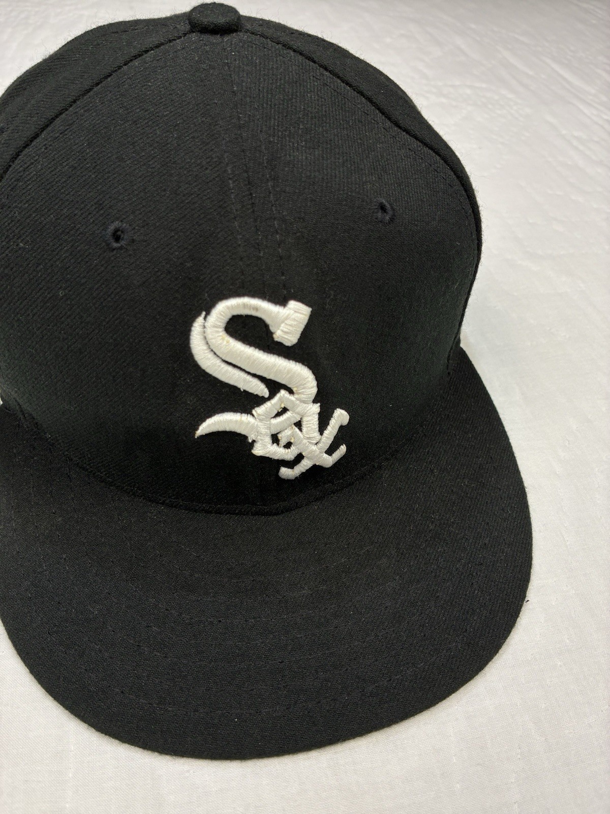 Chicago White Sox New Era 59FIFTY Cool Base On Field Hat 7 5/8 Made USA