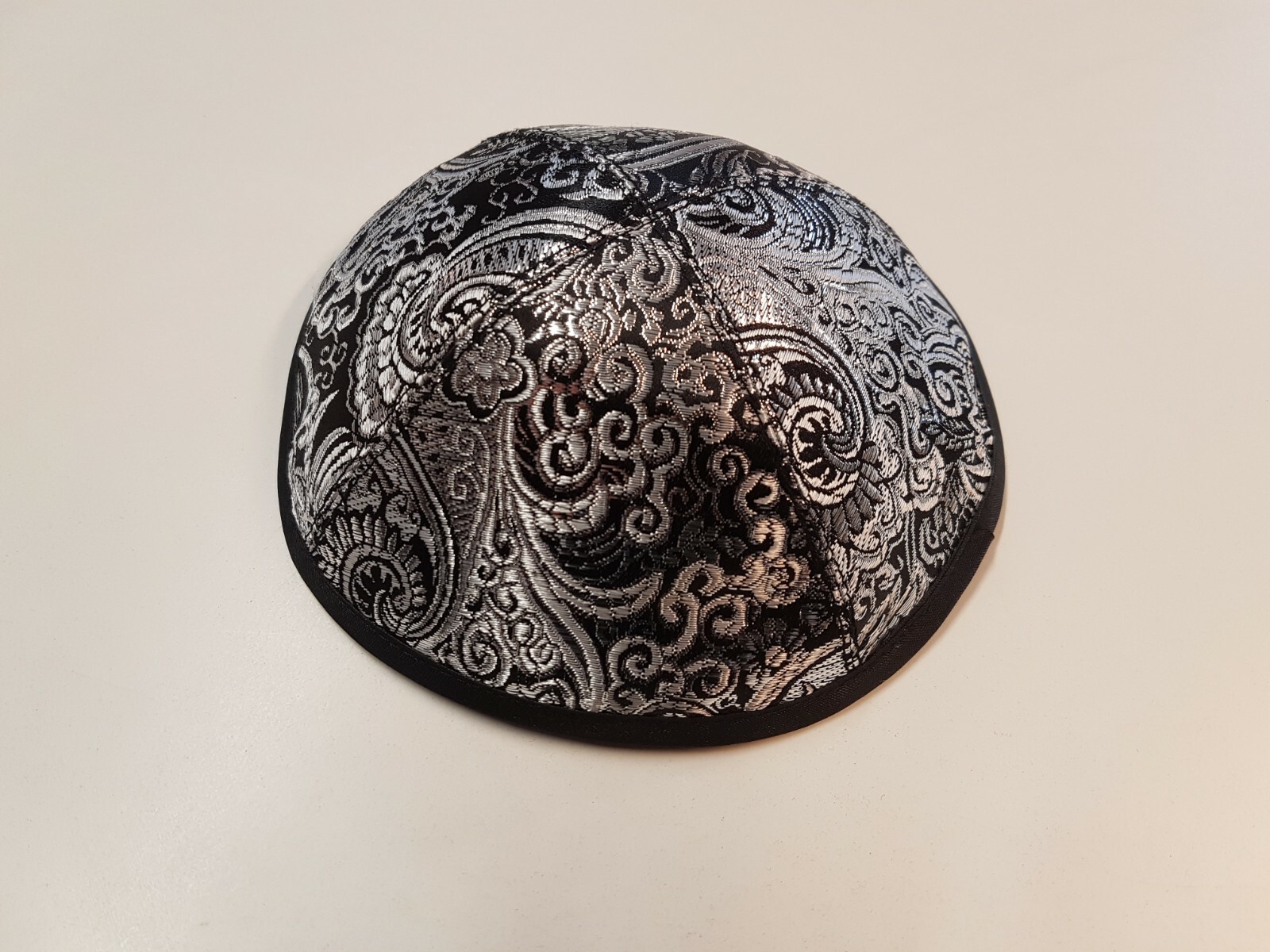 Kippah, Jarmulke, Kippah, Kipa Black 16-17cm