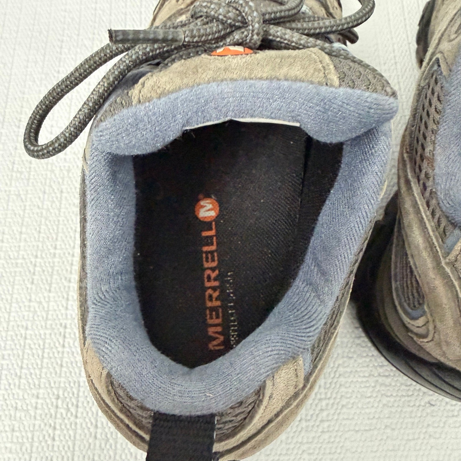Merrell Moab 2 Shoes Women’s Size 7.5 Granite Waterproof Vibram Hiking Low Top