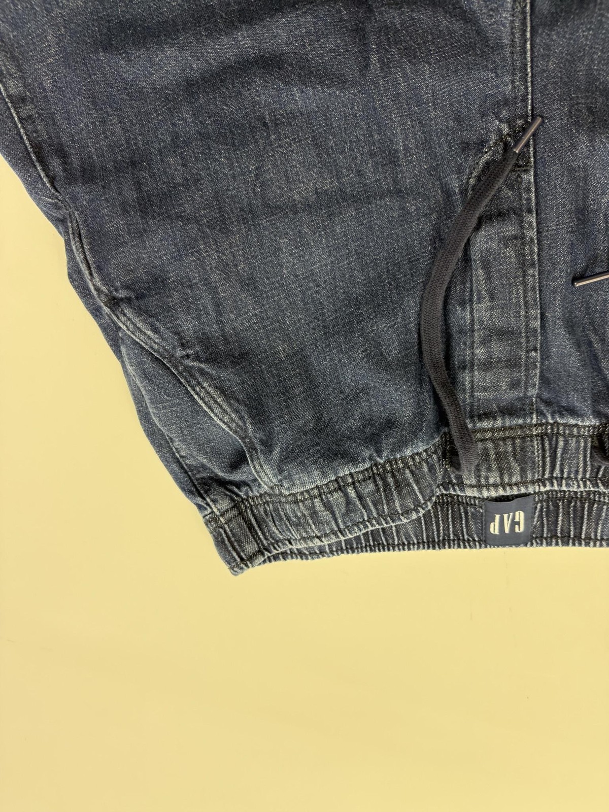 Gap Jeans Womens Large Tall Barrell Wide Leg Elastic Waist Drawstring Pants