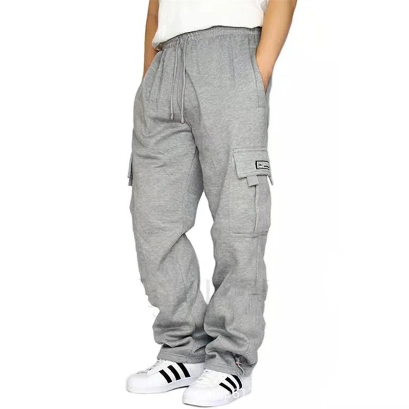 Men’s Pants Cargo Sweatpants Pro Club Trousers Tracksuit Bottoms Jogging NEWS.Hi