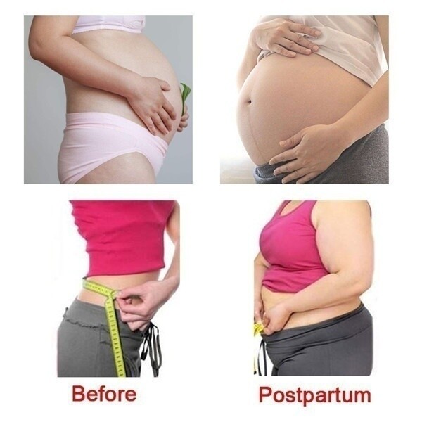 Women Body Shaper Postpartum Recovery Band Belly Wrap Shapewear Underbust Corset