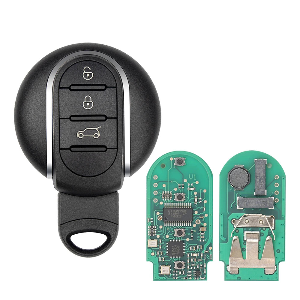315/433/868MHz ID49 Chip Smart Car Key For 2014-18 MINI Cooper Clubman F-series