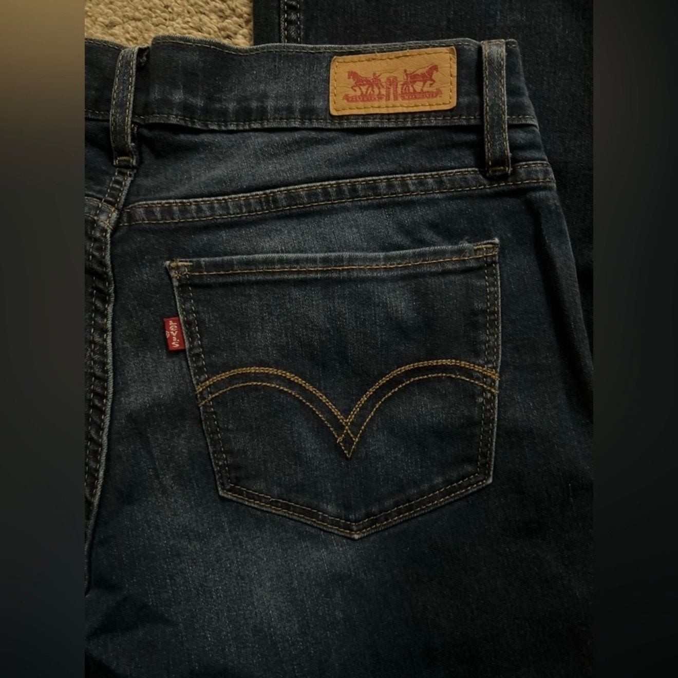 Levi’s 524 Bootcut Jeans Juniors Size 7