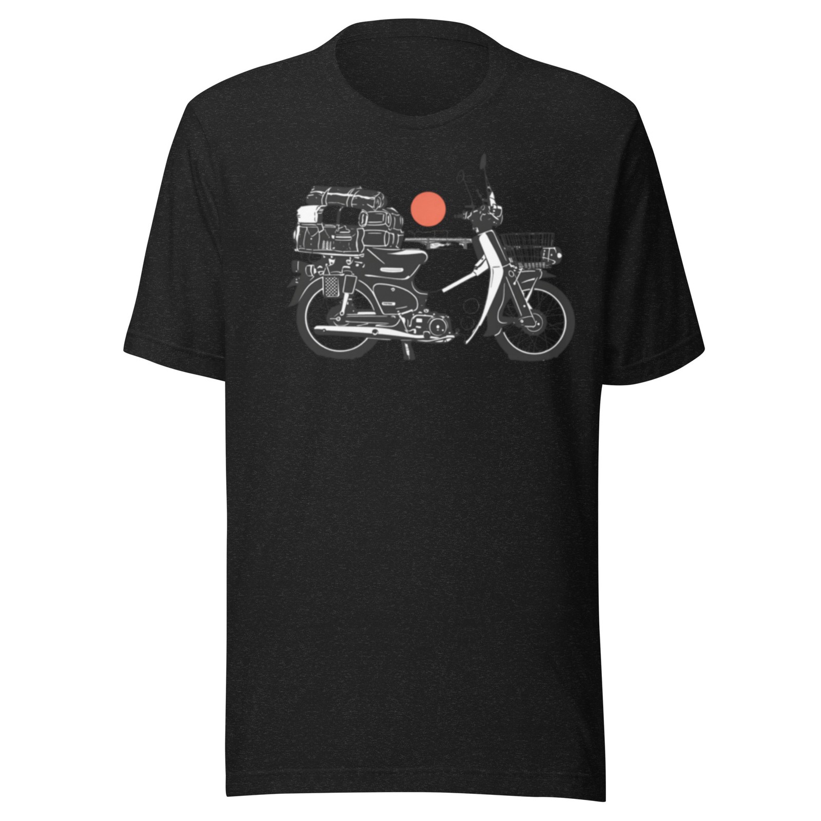 Press Cub AA01　T-Shirt Vintage Silhouette Bike Tee Bella Canvas 3001