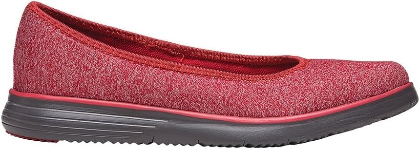 Propet Womens TravelFit Stretchable Jersey Slip On Flats Casual Removable Insole
